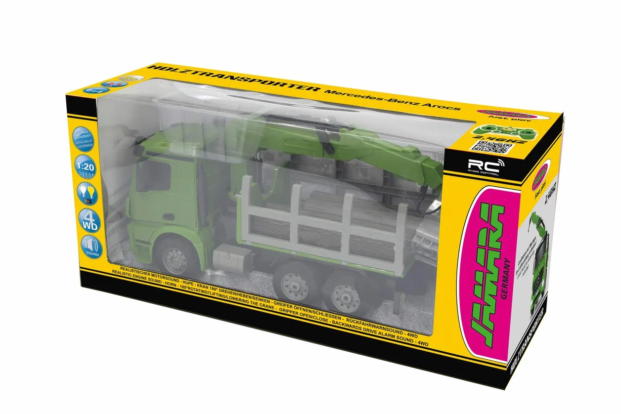 JAMARA Mercedes-Benz Arocs Transporter drewna 1:20 2,4 GHz 4WD