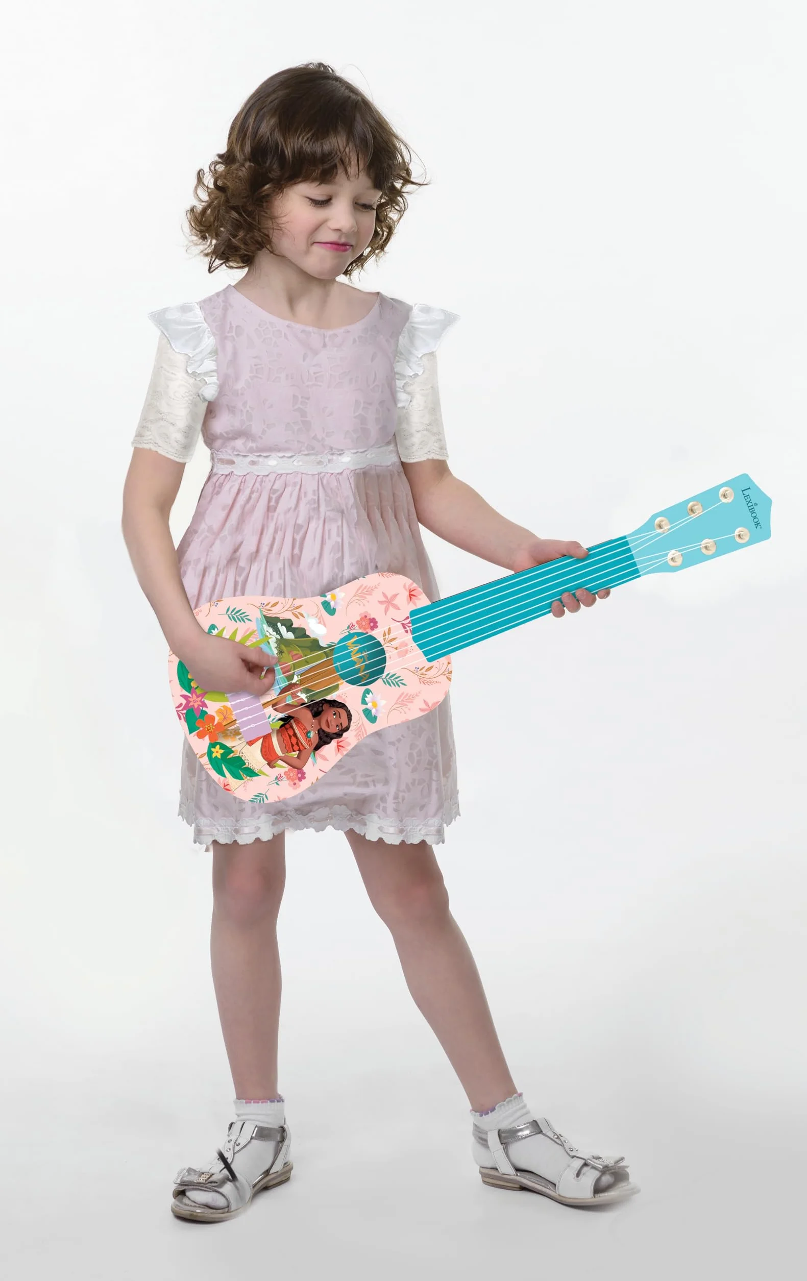 Lexibook K200VN Disney Moana, Vaiana, Oceania Mała Gitara