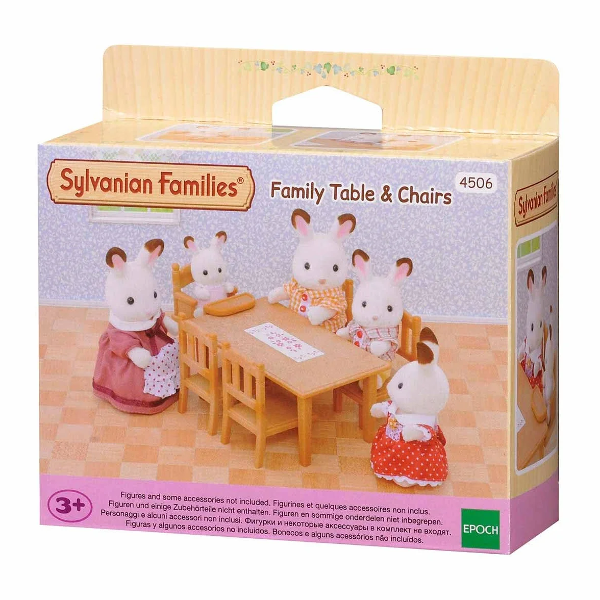Sylvanian Families 4506 Zestaw do jadalni - stół i krzesła