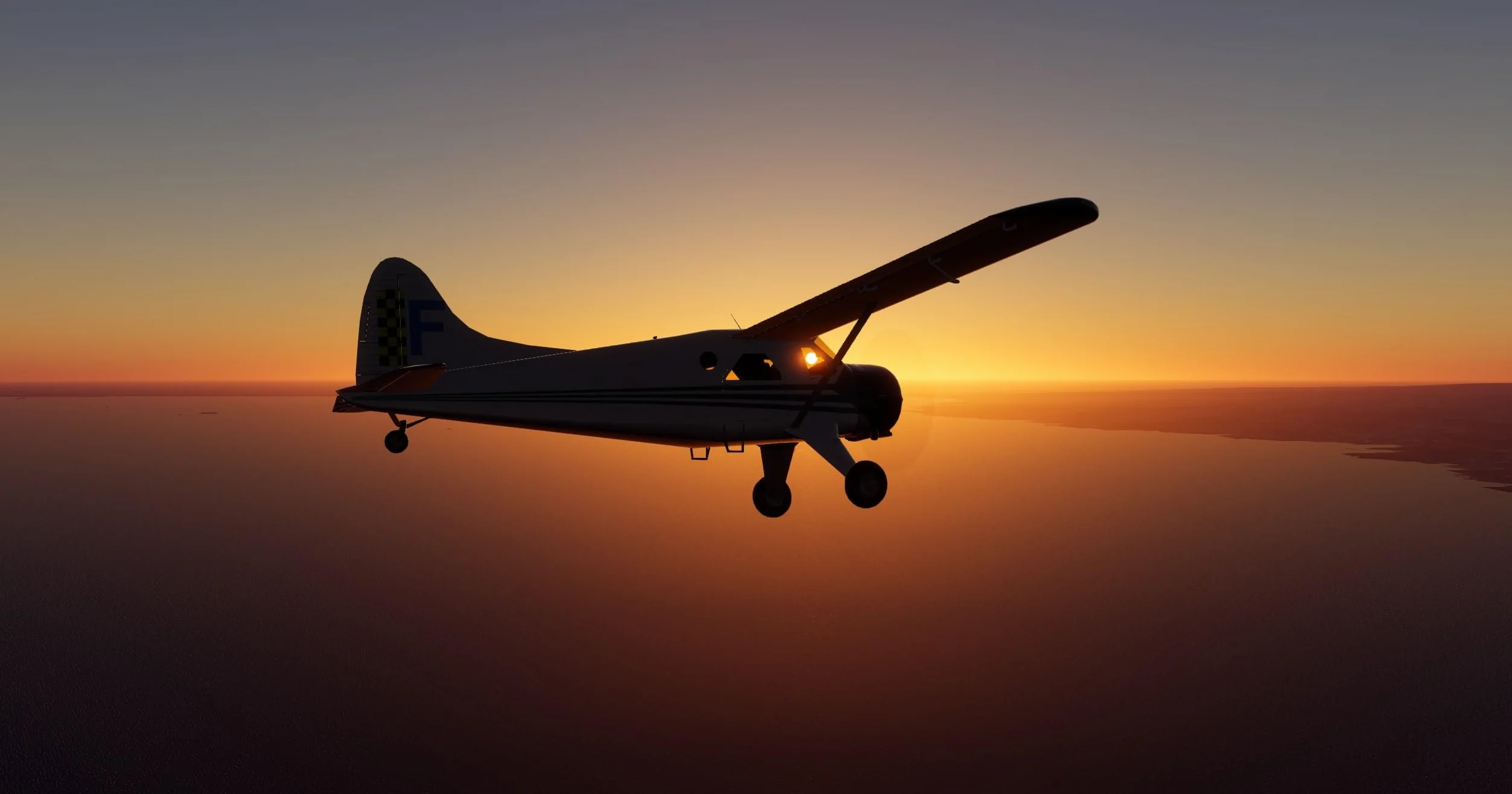 FlightGear Flight Simulator 2025 X Flight Sim Plane & Helicopter Professional Simulator USB | 600+ Samolotów & 20,000 Prawdziwych Lotnisk dla Systemu Microsoft Windows 11 10 oraz macOS