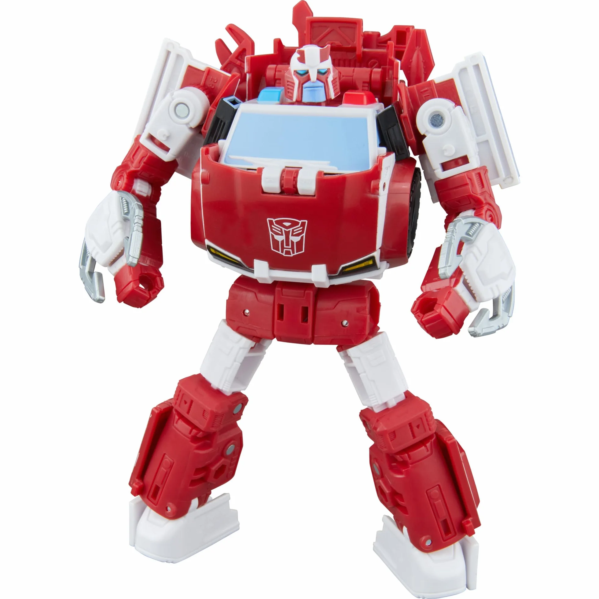 Autobot Ratchet z kolekcji Transformers: Age of the Primes, 14,5-centymetrowa przekształcająca się figurka klasy Deluxe, zabawkowe roboty dla dzieci w wieku od 8 lat