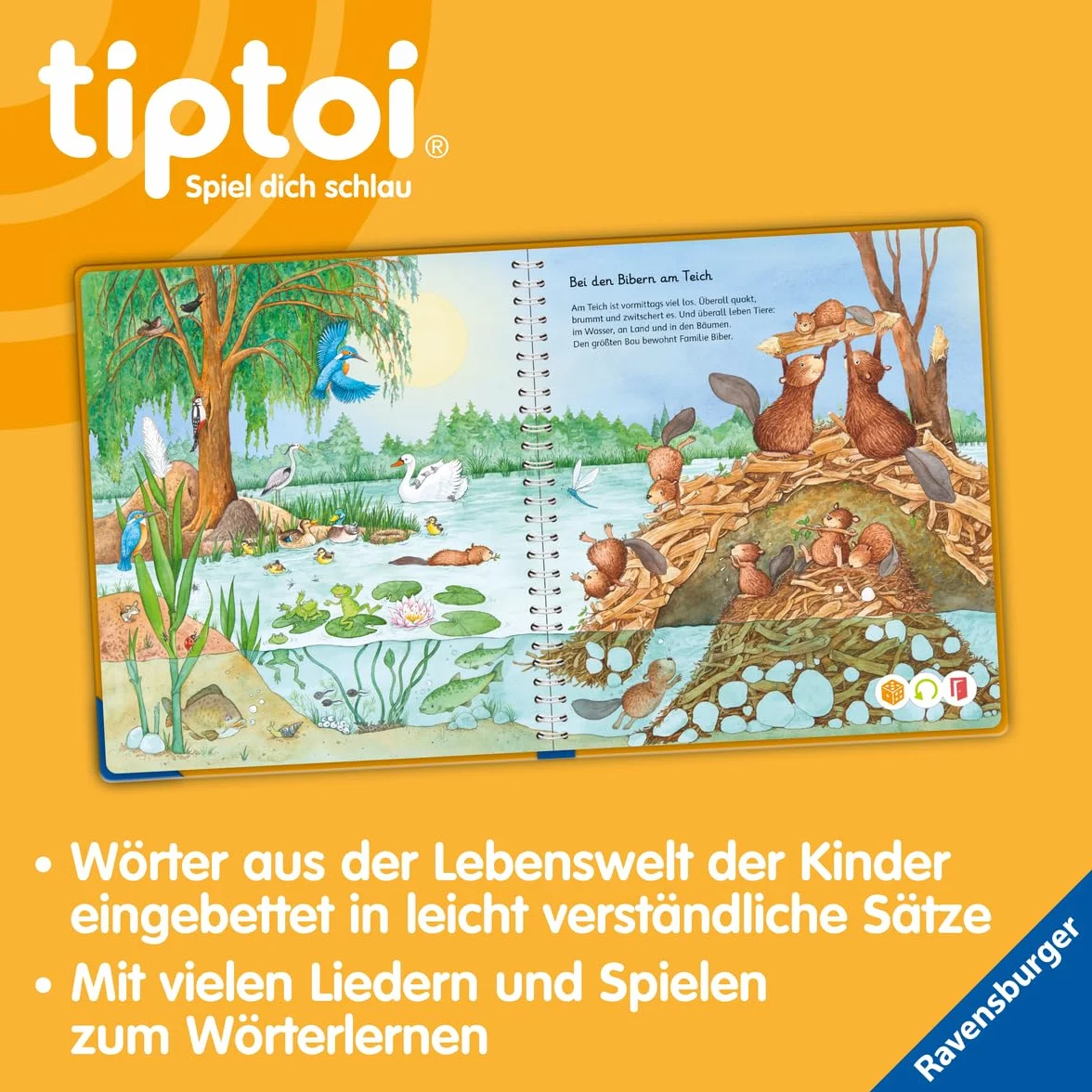tiptoi® Mein Wörter-Bilderbuch Tiere