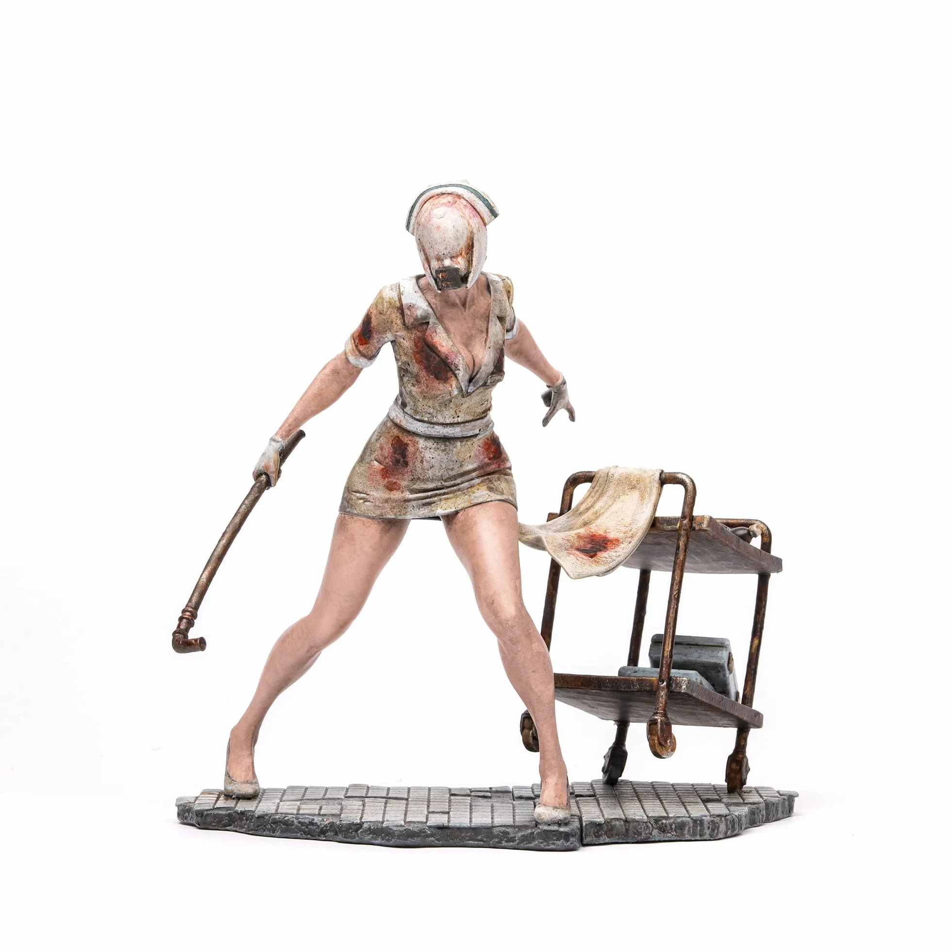 Numskull Oficjalna statuetka Silent Hill – Bubble Head Nurse 23 cm – replika kolekcjonerska, ekskluzywna edycja limitowana
