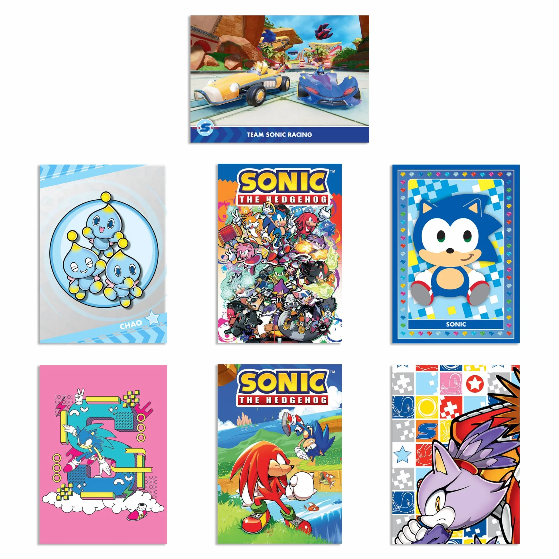 Panini Sonic The Hedgehog Classic Cards Opakowanie 18 kieszeni, 005010BOX18F