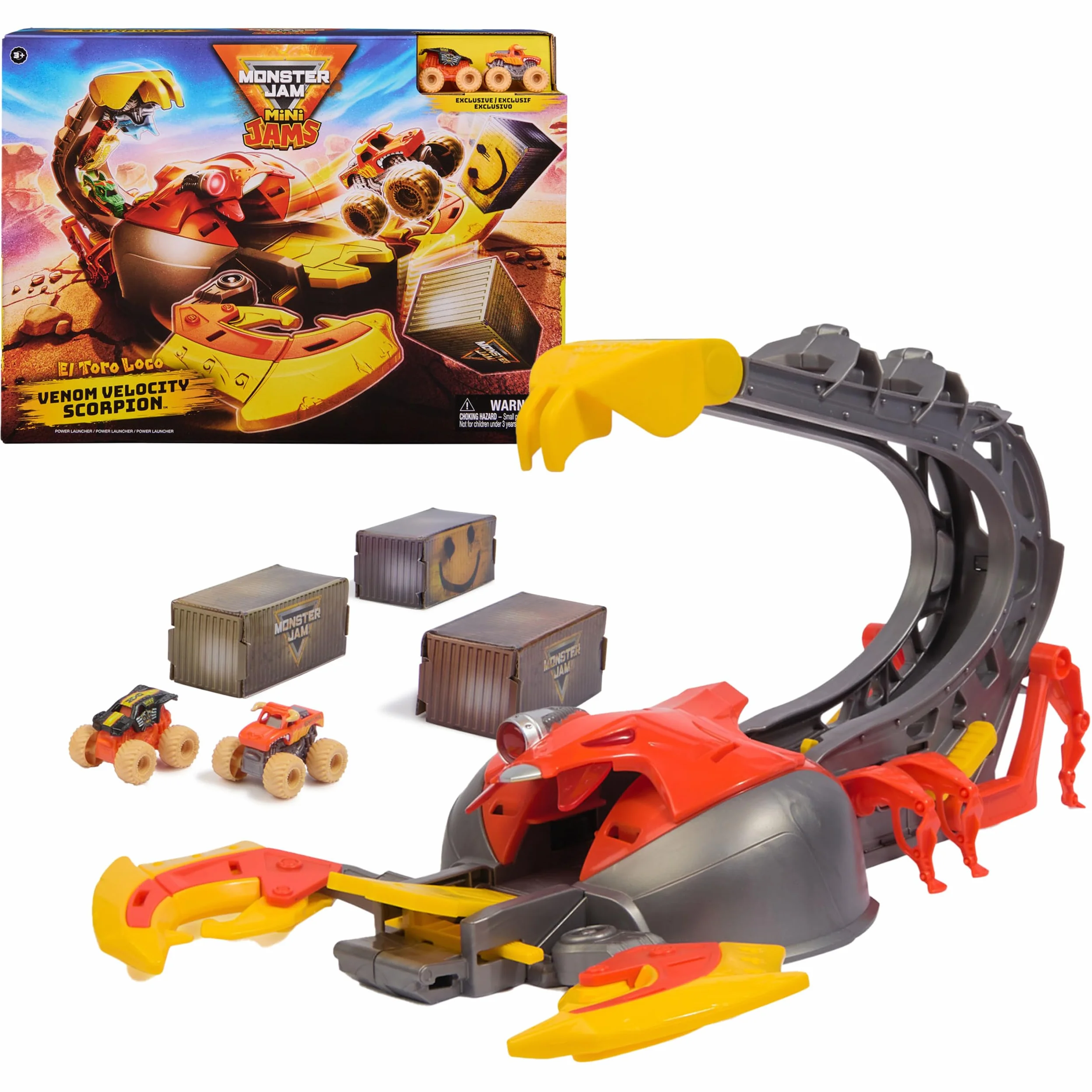 Monster Jam Mini Skorpion Playset