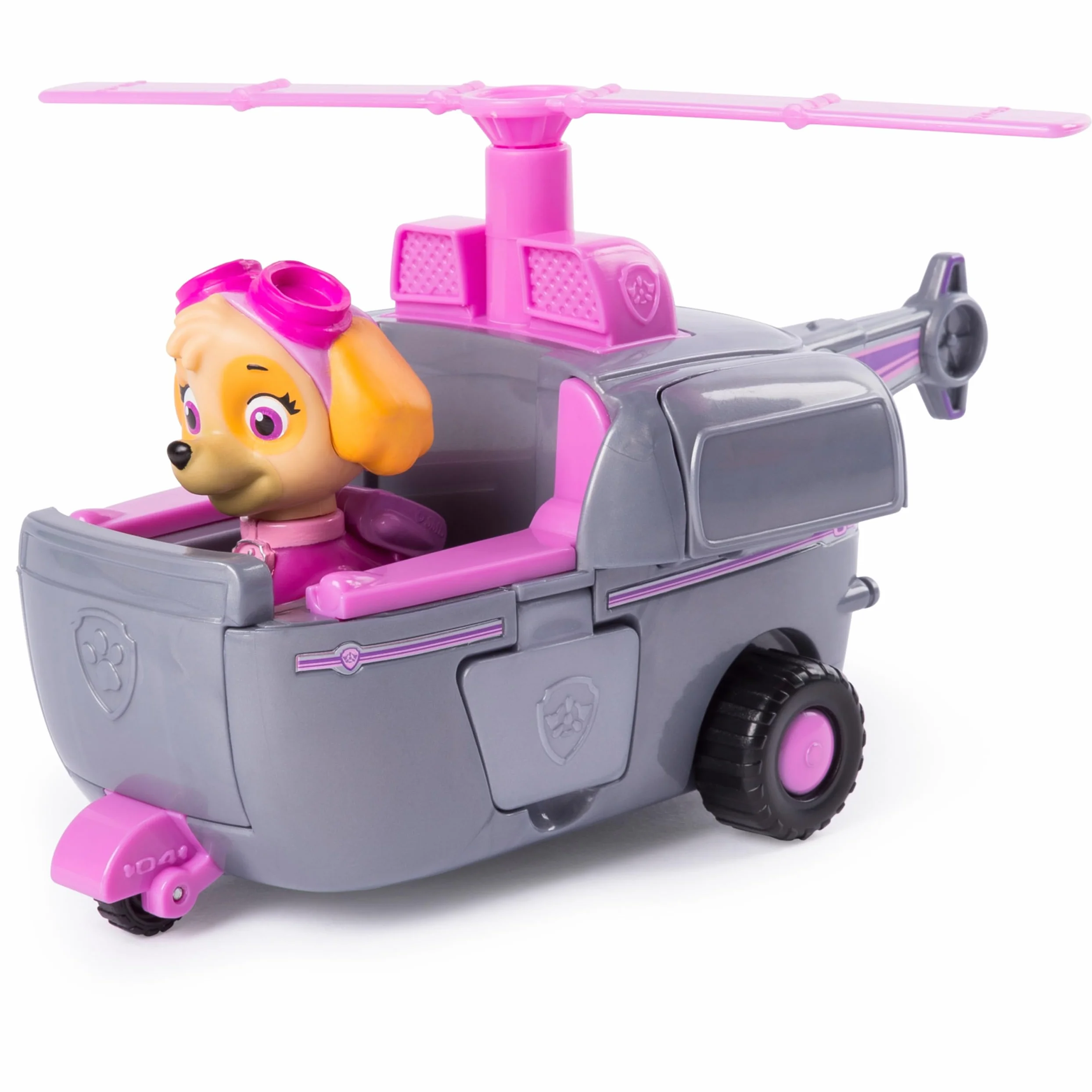 Paw Patrol Helikopter Skye'a z turbinami typu flip-open dla dzieci w wieku od 3 lat