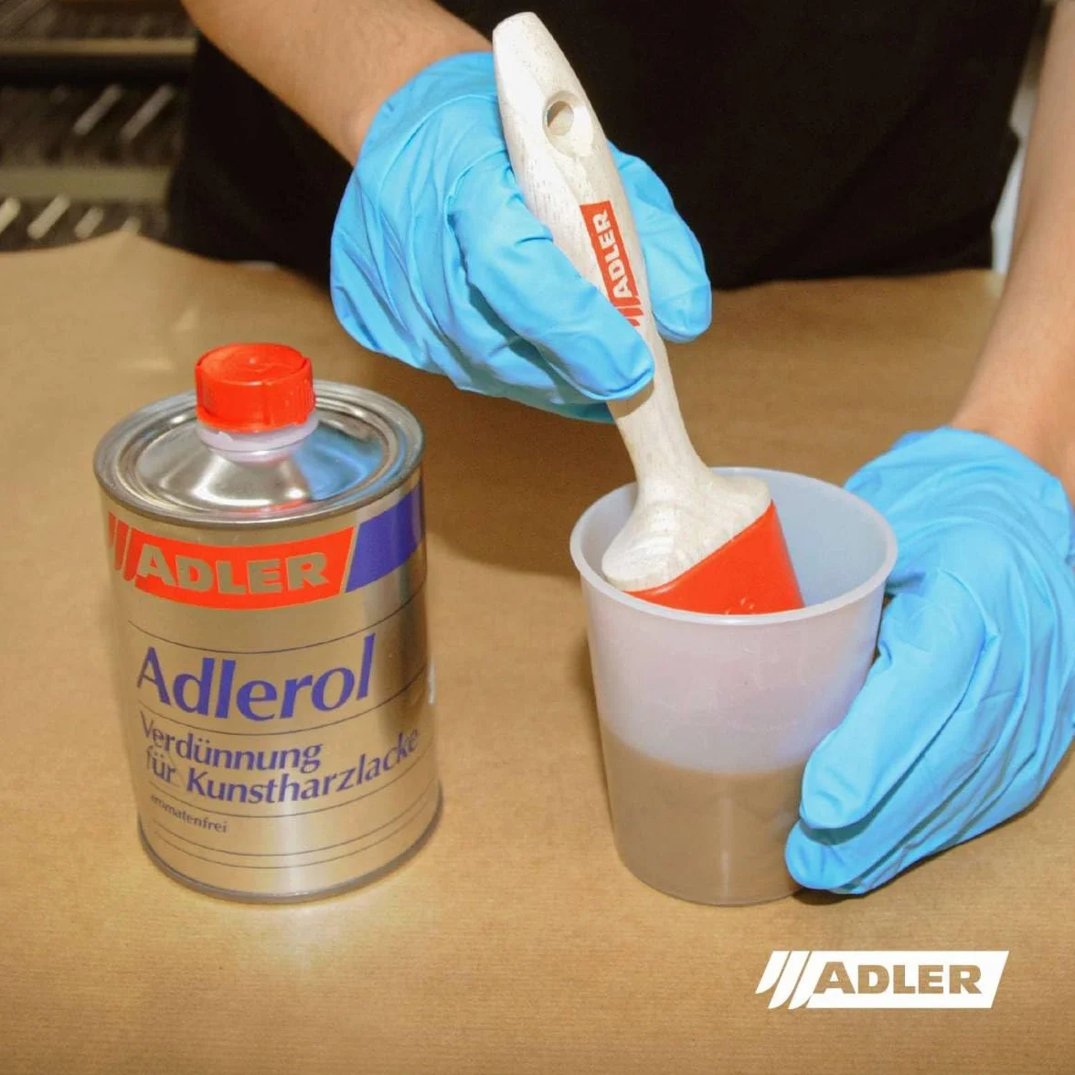 ADLER Adlerol 1 litr zamiennik oleju terpentynowego, rozcieńczanie smug, środek czyszczący i środek do czyszczenia pędzli