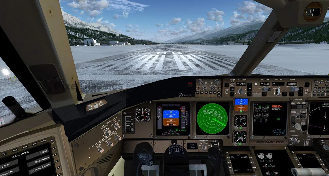 FlightGear Flight Simulator 2025 X Flight Sim Plane & Helicopter Professional Simulator USB | 600+ Samolotów & 20,000 Prawdziwych Lotnisk dla Systemu Microsoft Windows 11 10 oraz macOS