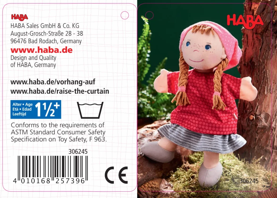 HABA Kukiełka ręczna Gretelchen