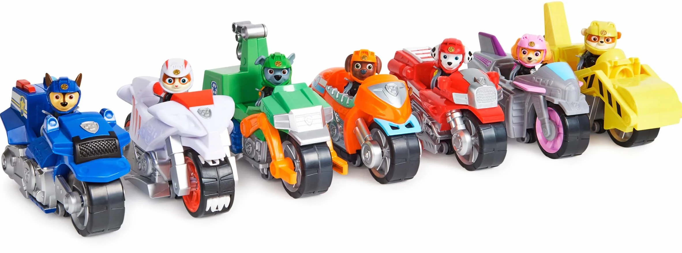 Paw Patrol Moto Pups motocykl z figurką do zabawy, od 3 lat, losowy wybór postaci