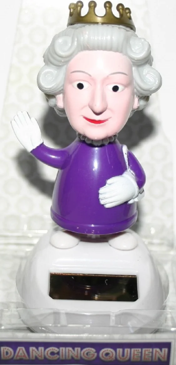 Puckator The Dancing Queen FF30 figurka solarna, 6,5 x 6 x 10 cm