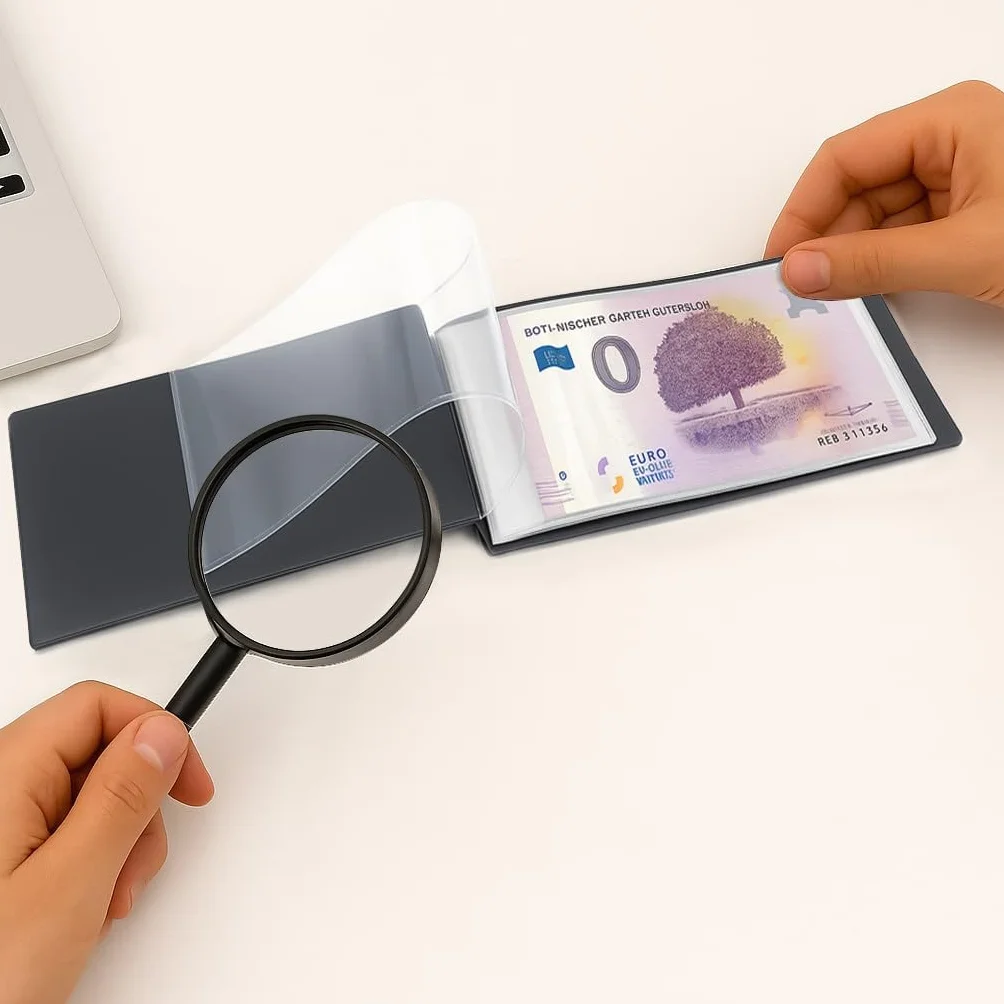 Taschenalbum für 0-Euro Scheine