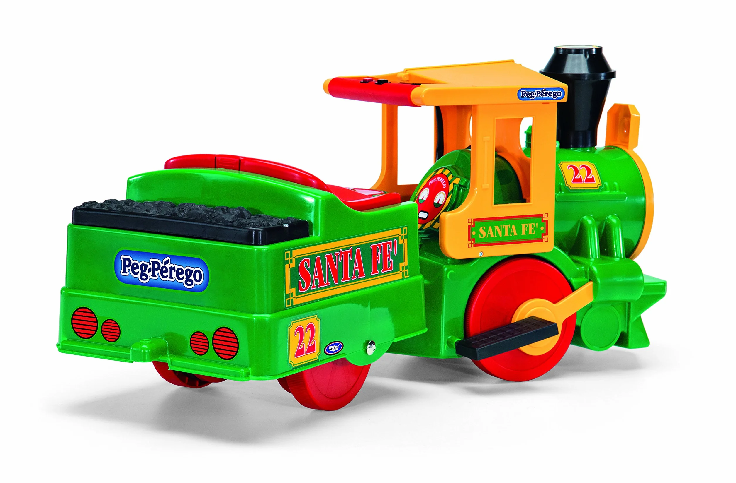 Peg Perego Pociąg Santa Fe Do Jazdy, Wielokolorowy, Maks. 15kg, IGED1071