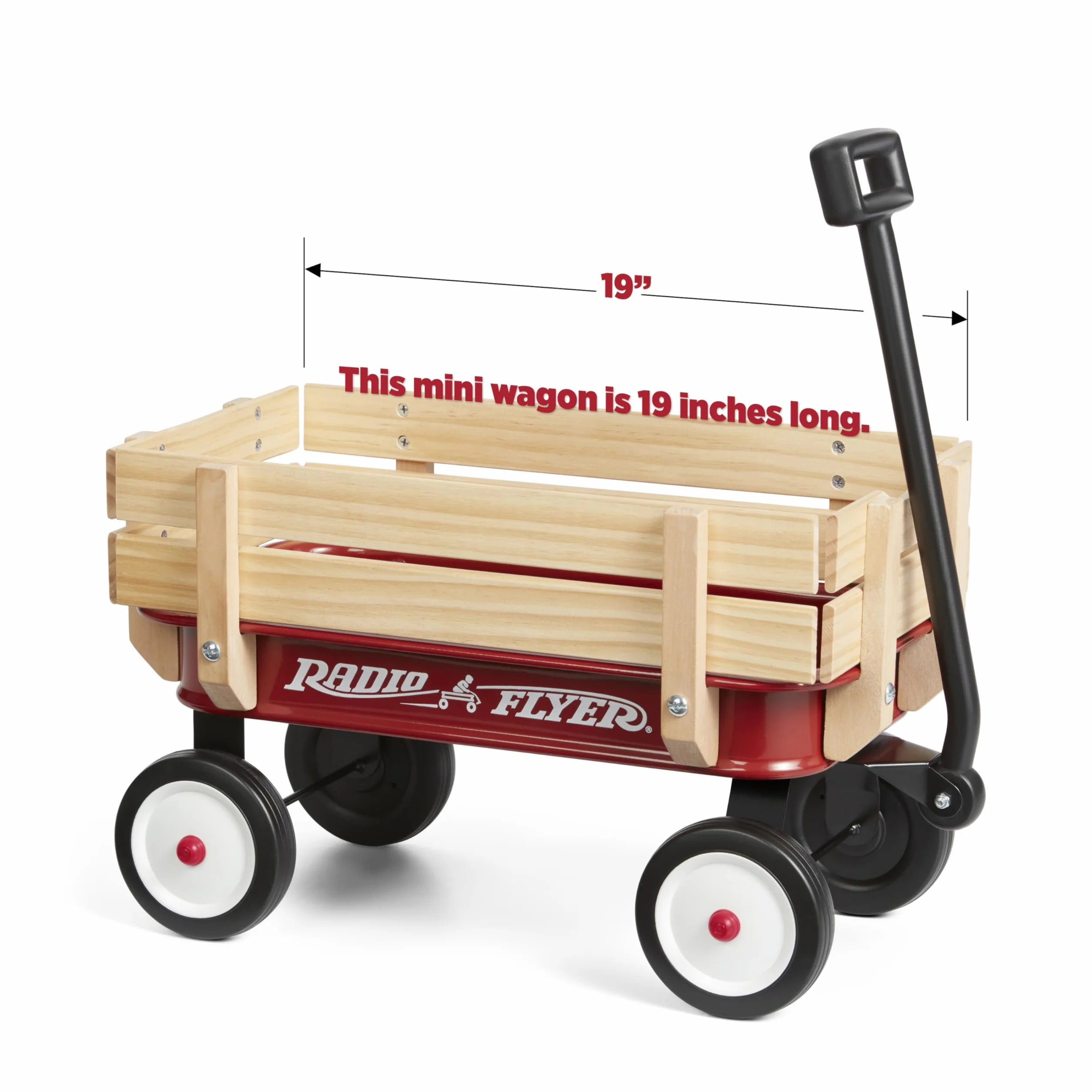 Radio Flyer, W8AZ, czerwony, mały rozmiar zabawkowy wagon