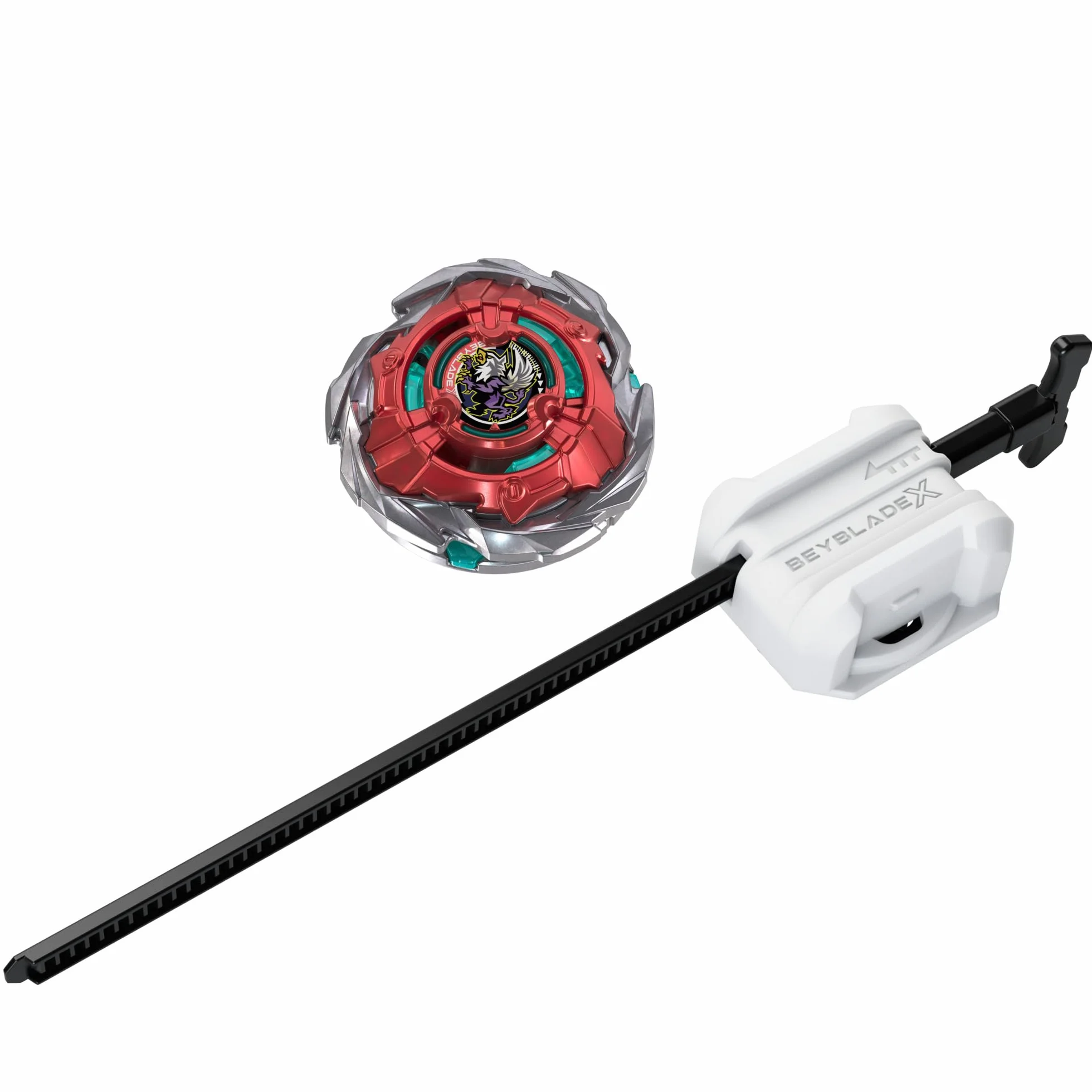 Beyblade X Rocket Griffon H UX Infinity zestaw startowy z wyważonym bączkiem bey i wyrzutnią Takara Tomy, bączki, od 8 lat