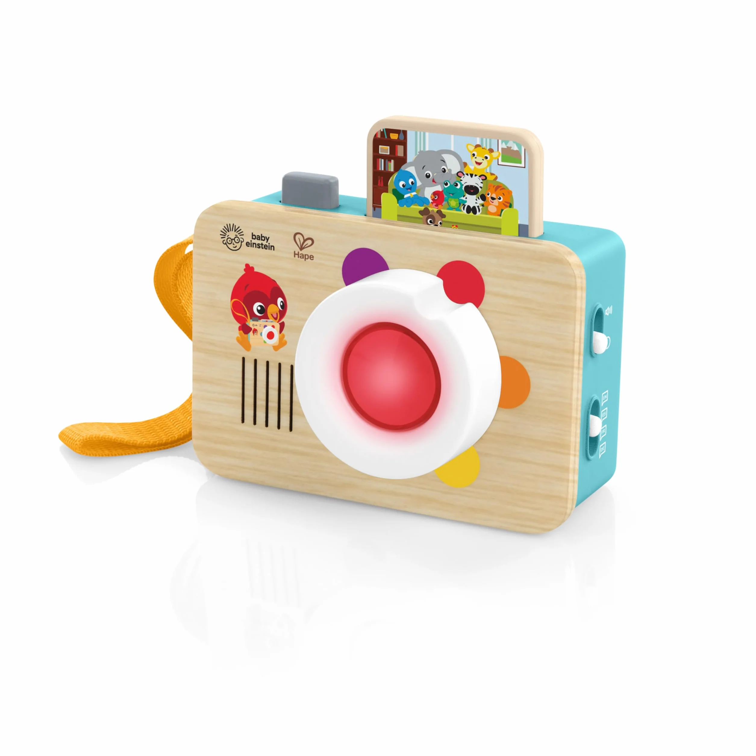 Baby Einstein + Hape, obiektyw do nauki aparatu do gier imitacyjnych, przez 6 miesięcy i więcej