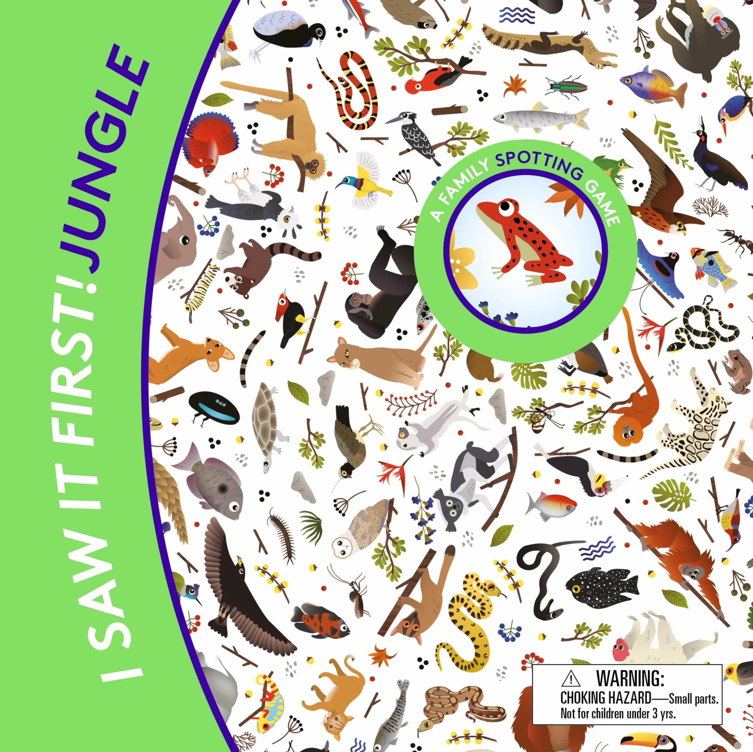 I Saw It First! Jungle: A Family Spotting Game