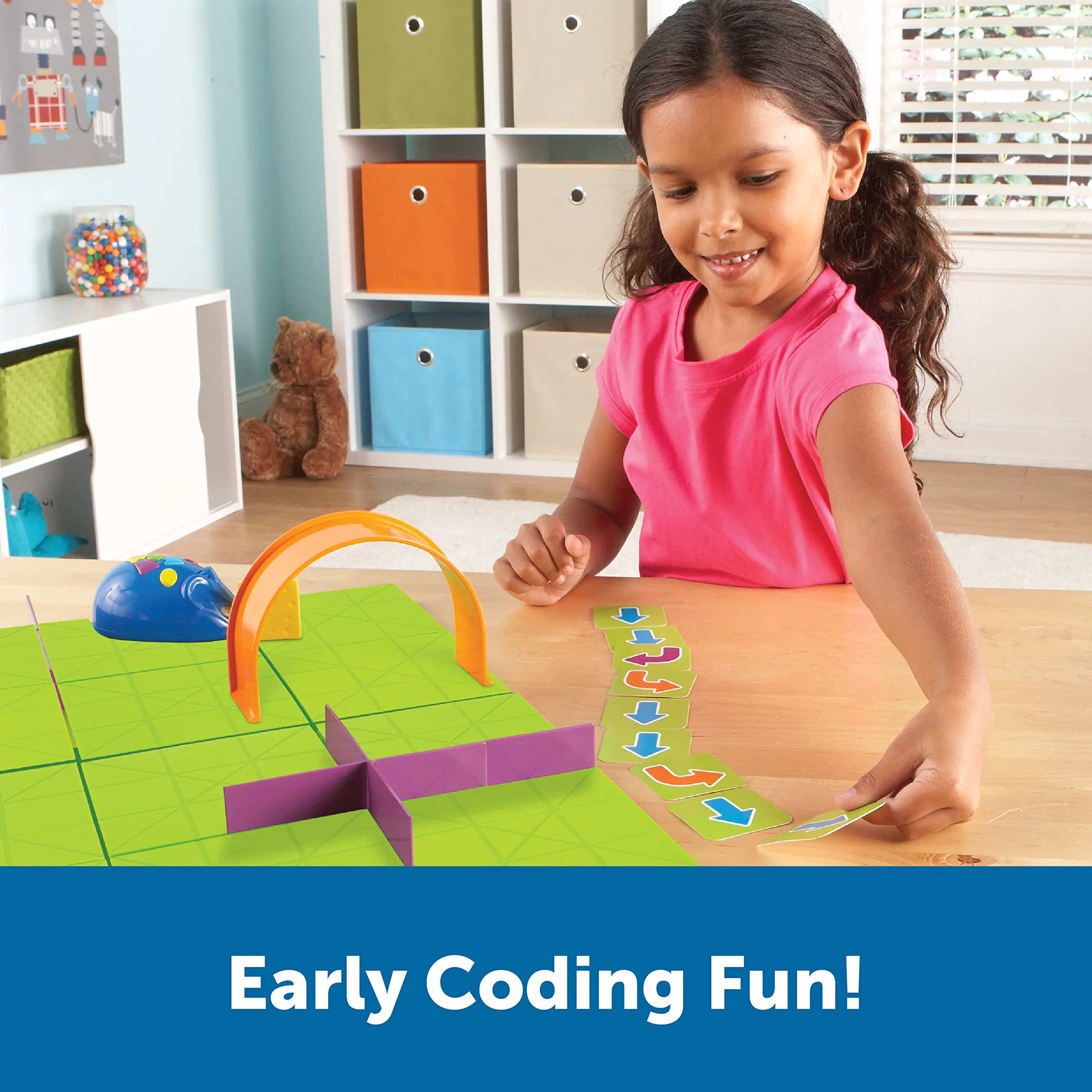 Learning Resources Code & Go Robot Mysz Aktywność 83-Kawałek Zestaw