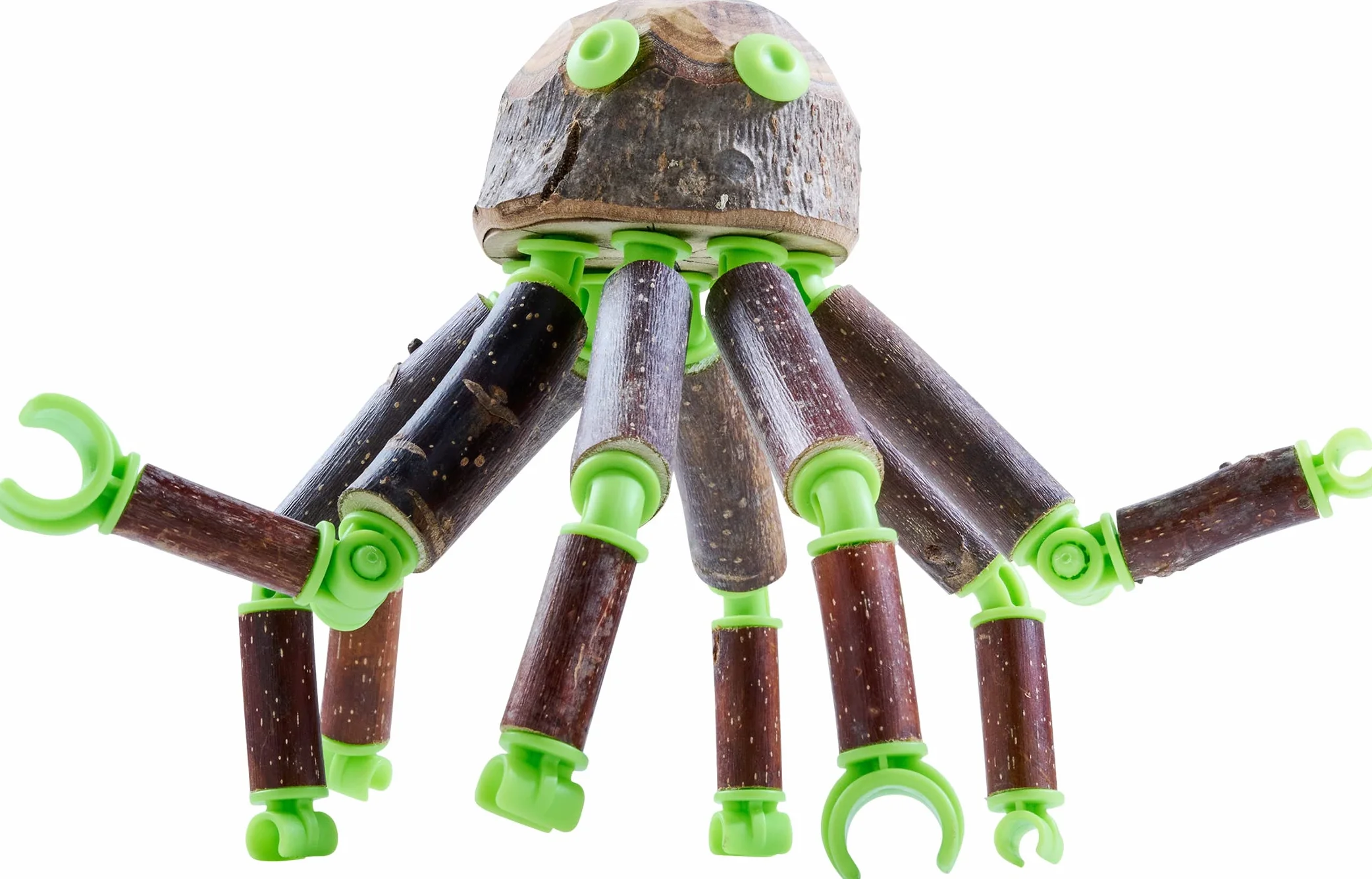 HABA - Terra Kids Connectors - Zestaw podstawowy II - Gra outdoorowa - 8 lat i więcej - 306307, kremowy/jasnobrązowy