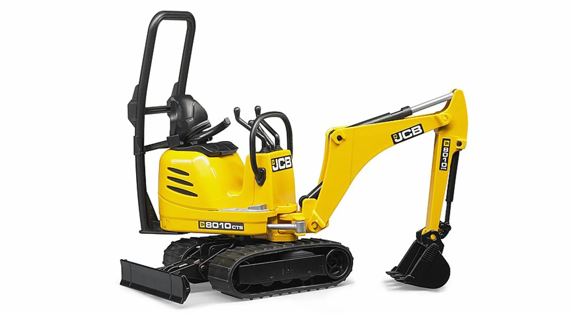 bruder 62003 - Mikrokoparka JCB 8010 Cts - 1:16 Plac budowy, pojazd budowlany, koparka łyżkowa, minikoparka, bworld, maszyna budowlana, zabawka