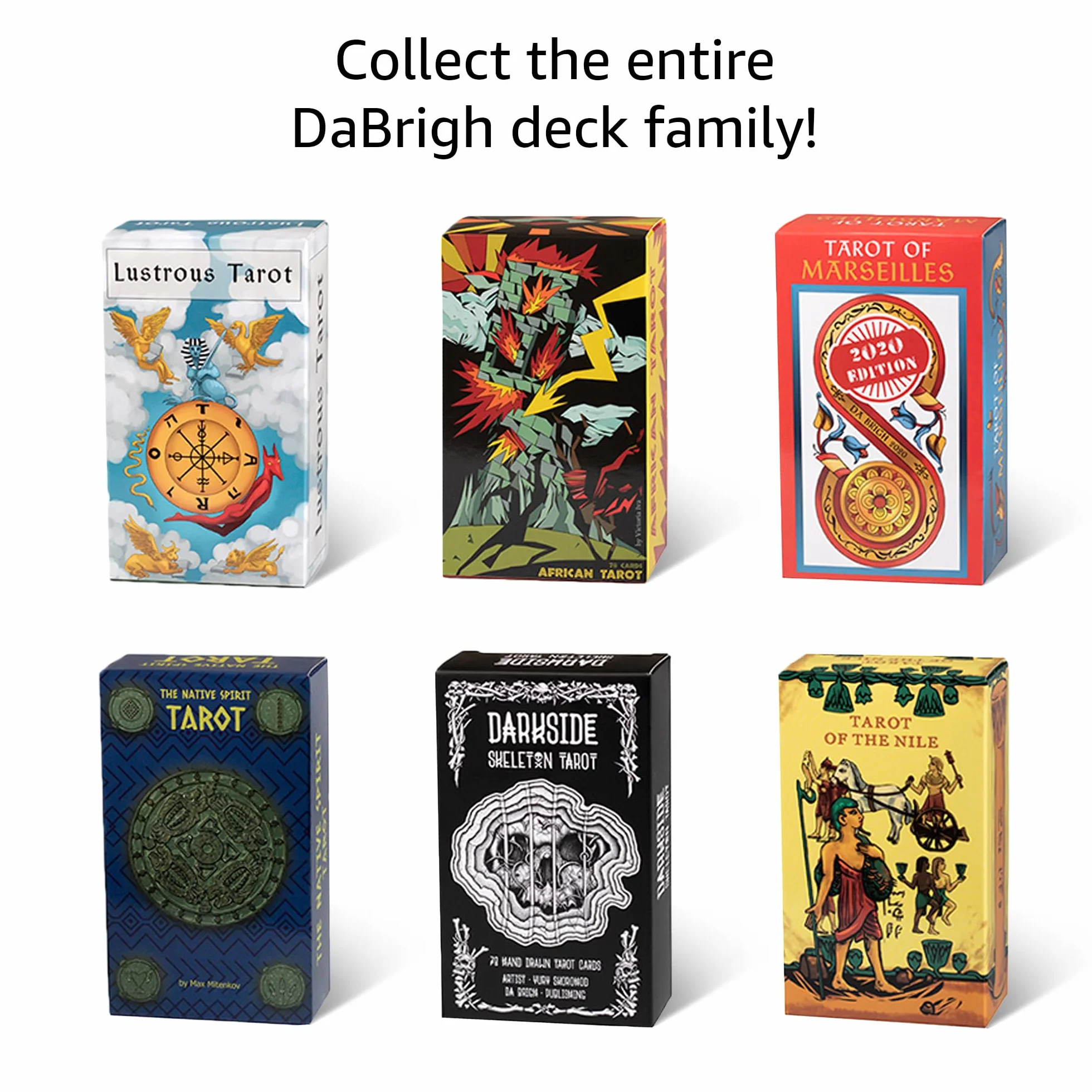 Da Brigh Oryginalny Tarot, Talia 78 Kart, Angielski