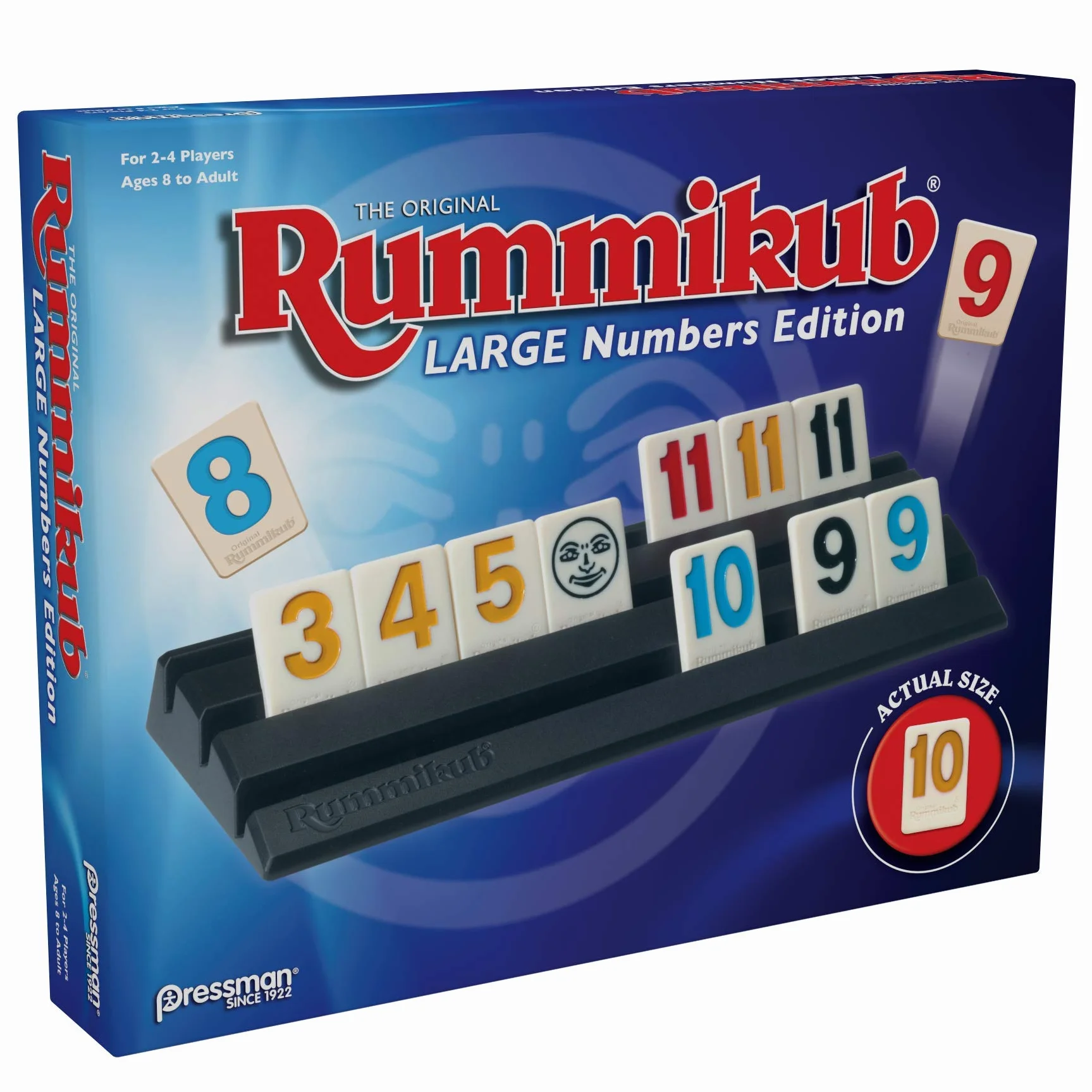 Pressman Toy Rummikub: Large Numbers Edition