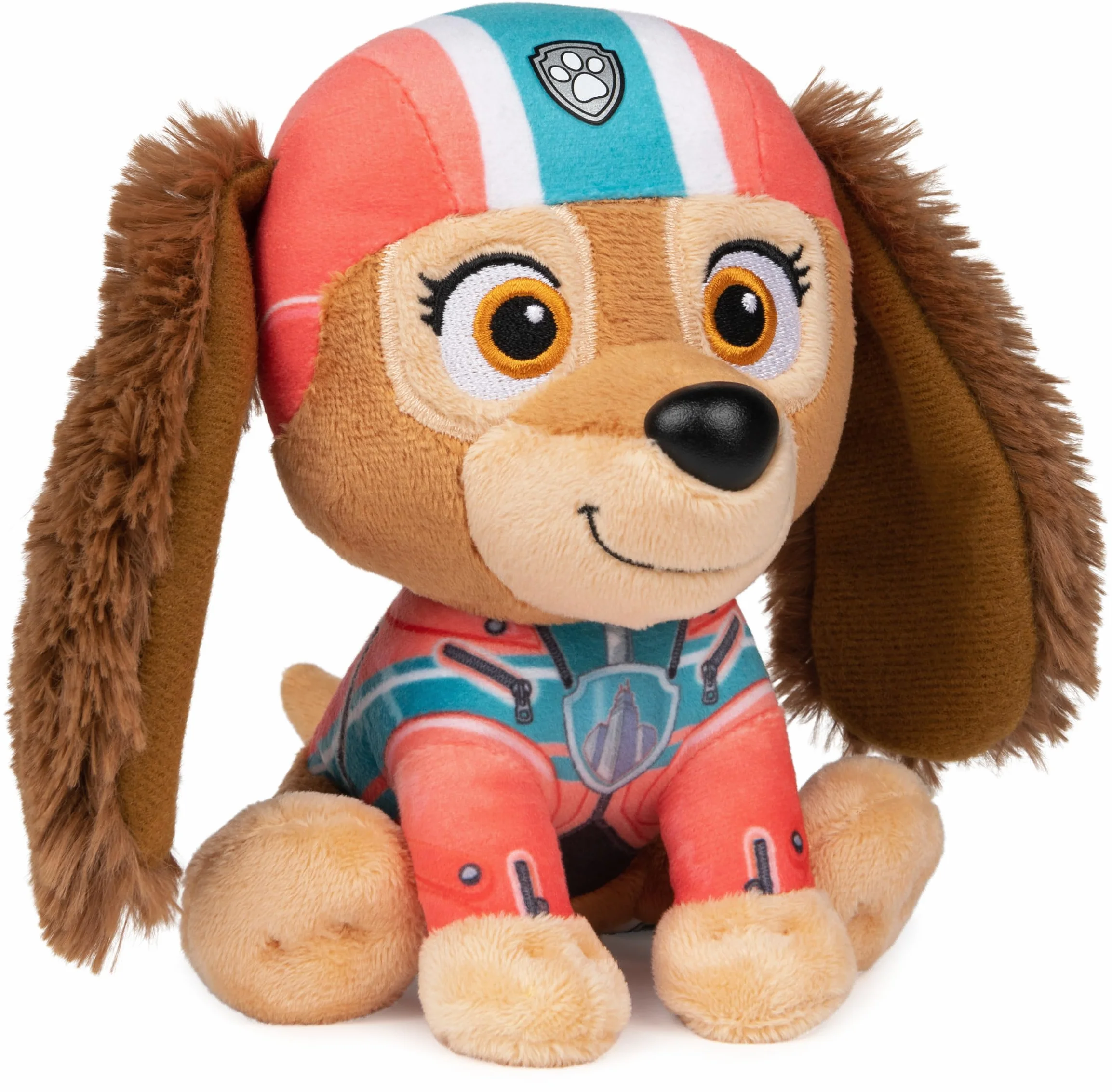 PAW PATROL GUND Liberty, 15 cm – wysokiej jakości pluszowa zabawka do popularnego serialu telewizyjnego, polecana od 1 roku życia