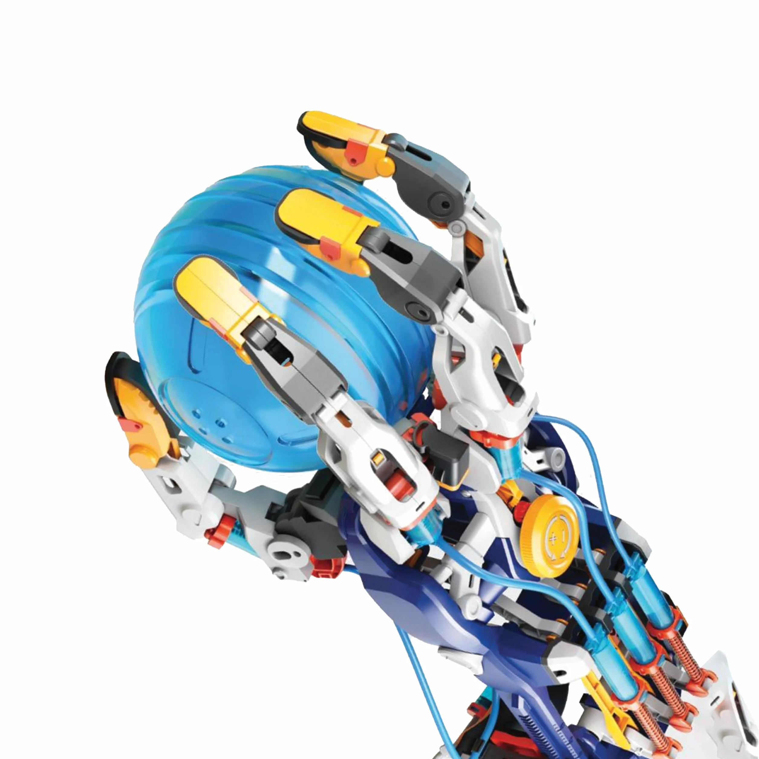 CONSTRUCT & CREATE Hydrauliczny Cyborg Hand DIY STEM Zbuduj swój własny zestaw projektowy