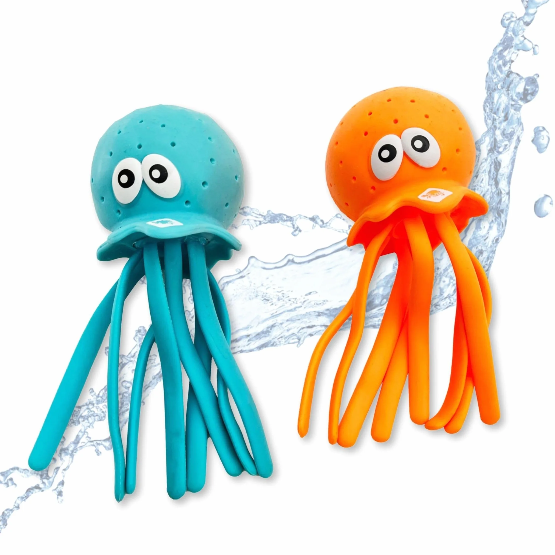Schildkröt® Octo Buddies, zwierzęta wodne z efektem pompy wodnej, dla dzieci w wieku od 3 lat, idealne do basenów, basenów, wann
