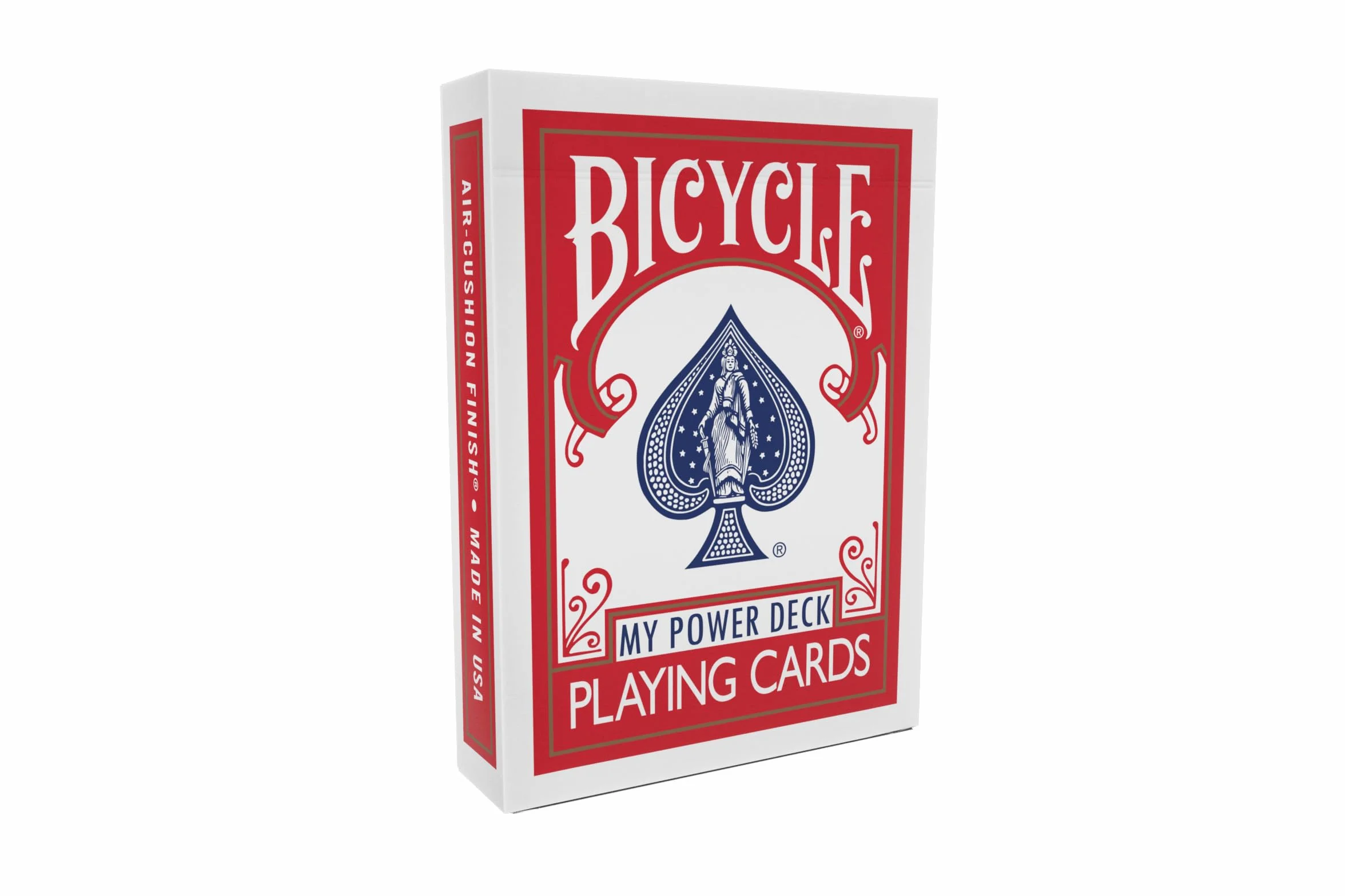 My Power Deck - Oznaczona gra karciana - 16 magicznych sztuczek - Czerwony kolor pleców