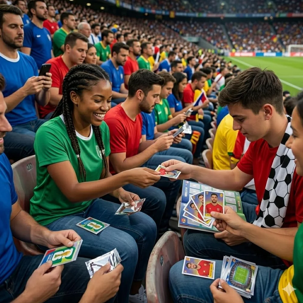 World Cup 2026 zestaw startowy z miękką okładką, album kolekcjonerski z 3 torebkami z naklejkami – oficjalny album z naklejkami dla kolekcjonerów i fanów piłki nożnej + ochrona przed wysyłką
