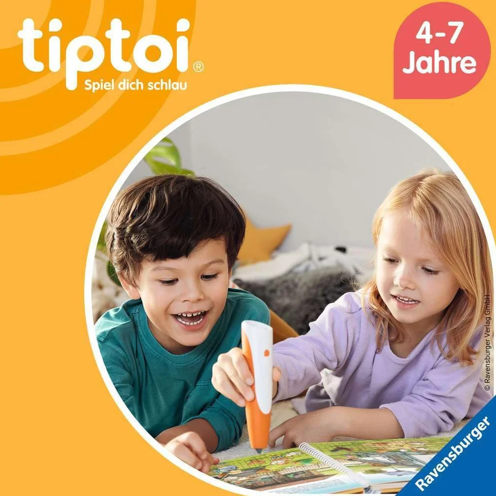Ravensburger Tiptoi Elektroniczna Książka Edukacyjna, Wielokolorowy, Od 4 lat
