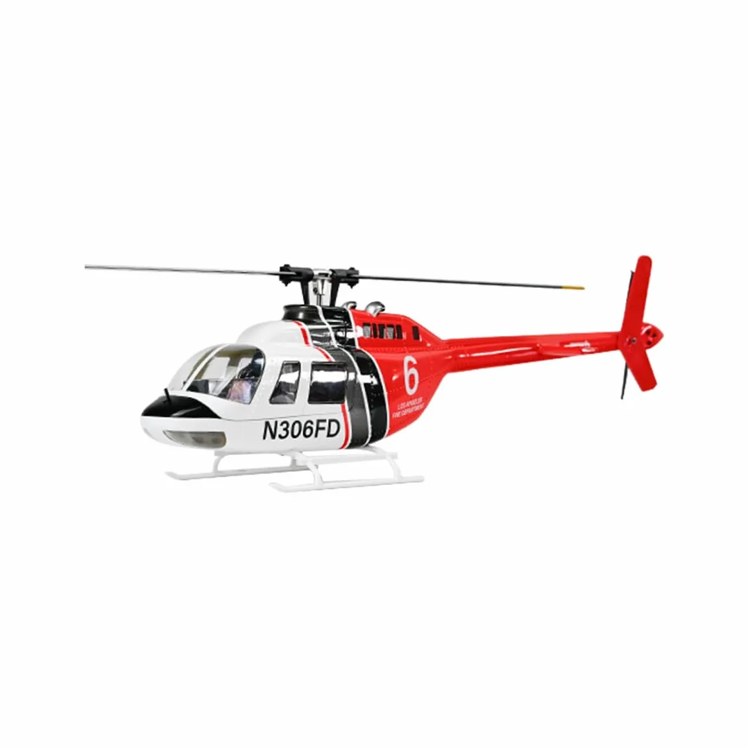Helikopter wojskowy RC dla dorosłych, Bell-206-V2 470 klasa RC helikopter model 2.4G RC 6CH samolot elektryczny (wersja RTF)