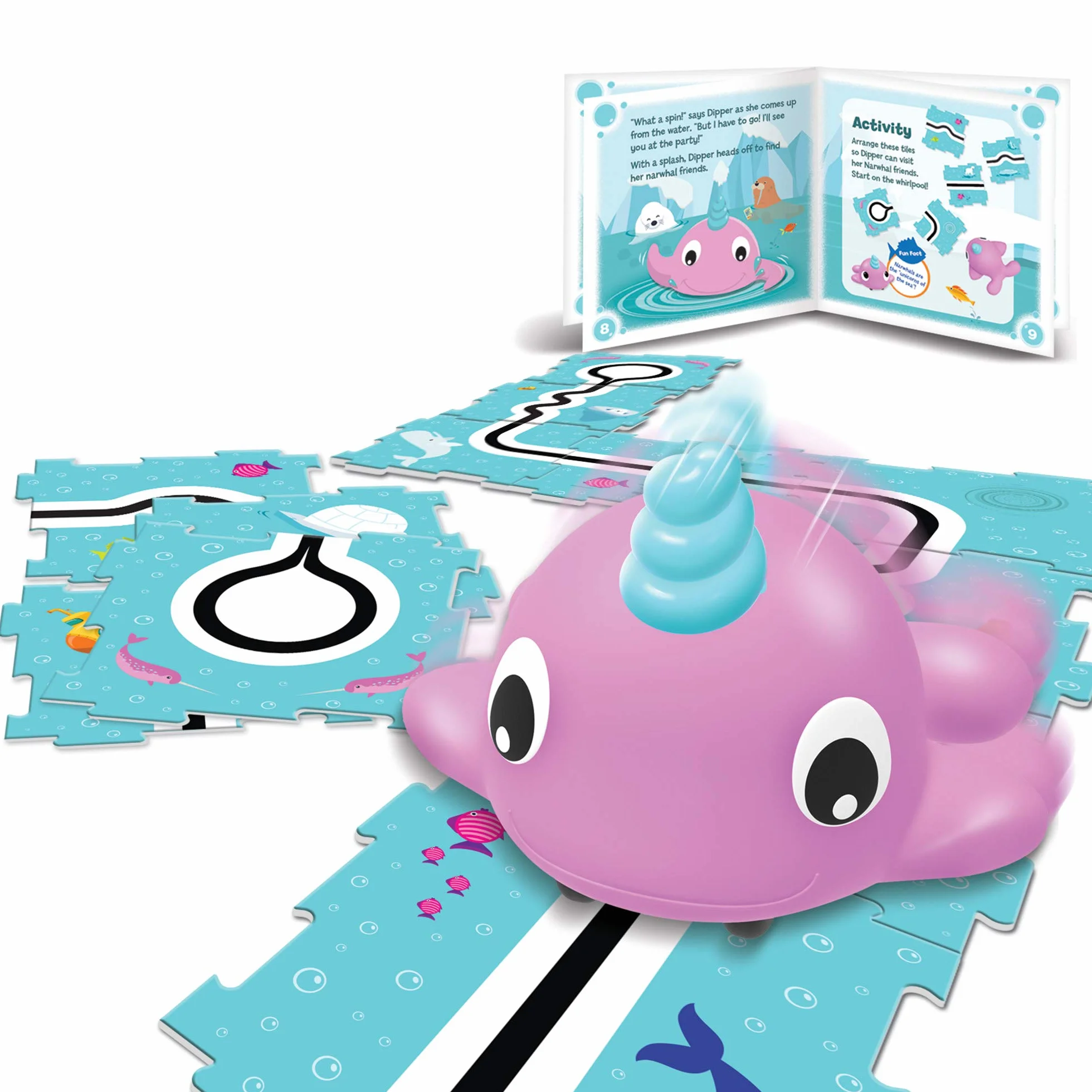 Learning Resources Coding Critters Go-Zwierzęta Zglebnik The Jednorozec TRZON Zabawka 14-Kawałek Zestaw