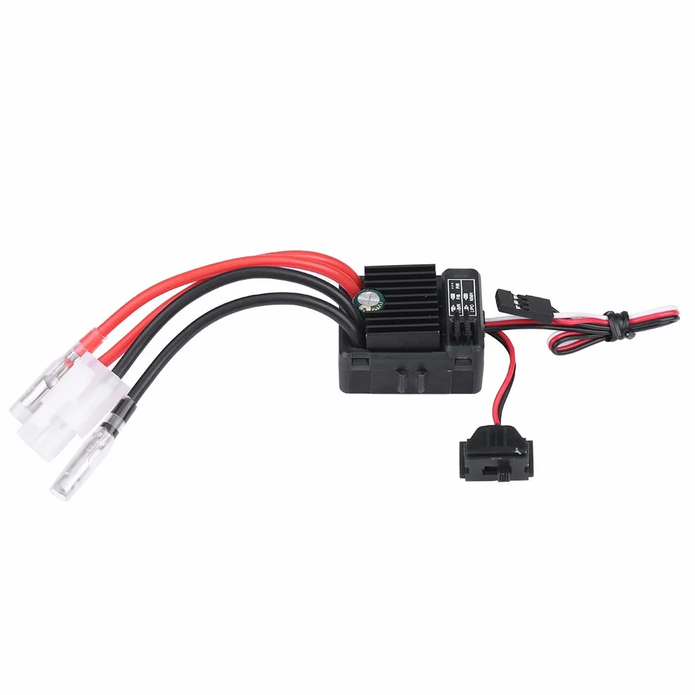 RC Auto ESC szczotkowane, wodoodporne szczotkowane 1060 60A ESC do Touring RC Auto Truggy 1/10 RC Auto