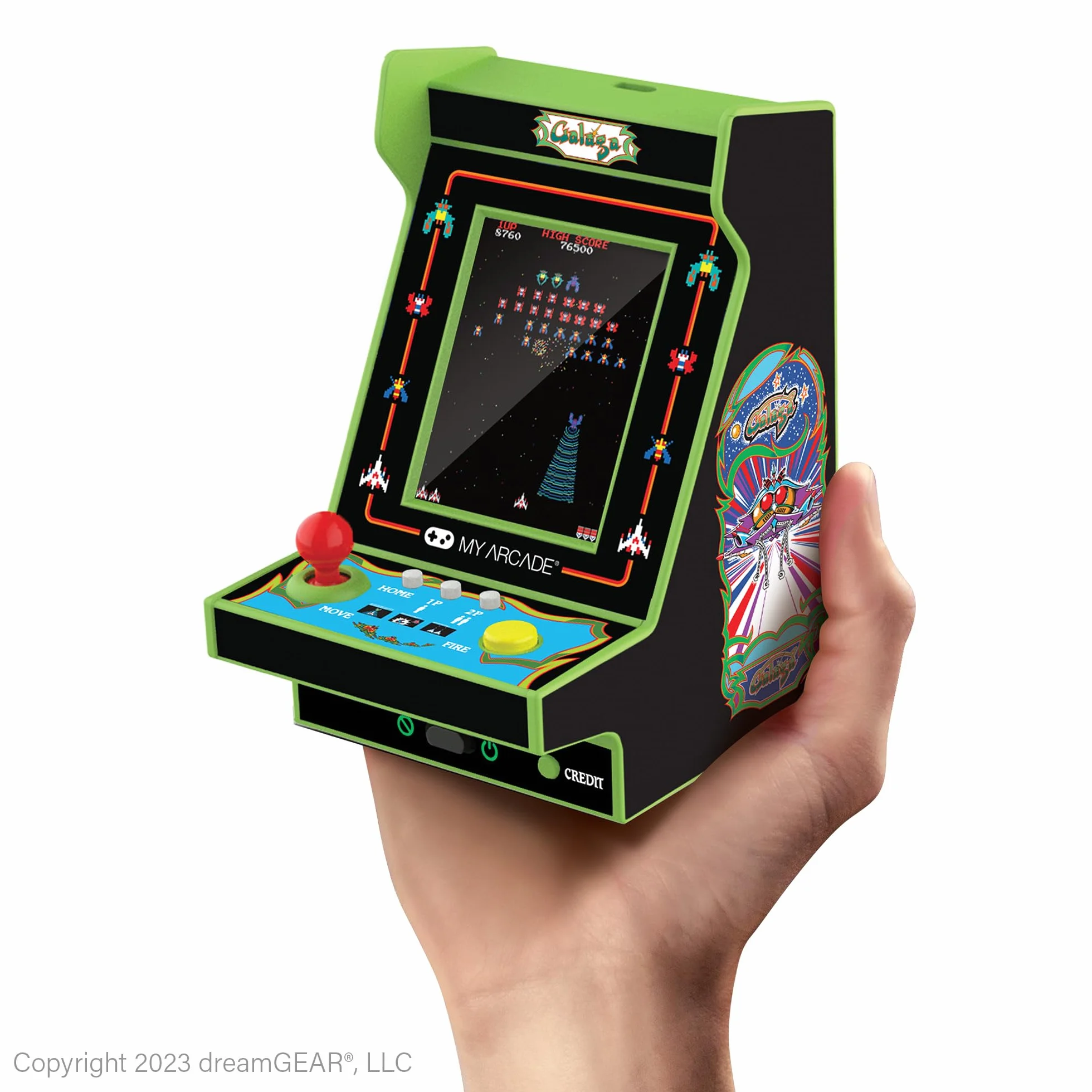 My Arcade DGUNL-4197 Galaga/Galaxian Nano Player Pro Portable Retro Arcade (2 gry w 1)