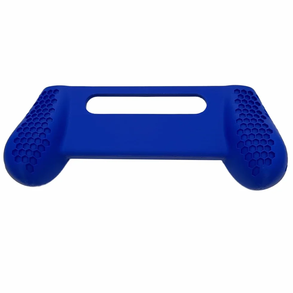 Nadaje się do etui ochronnego Retroid Pocket 5, DIY uchwyt z nadrukiem 3D do Retroid Pocket 5, uchwyt do konsoli do gier, ergonomiczna konstrukcja (niebieski)