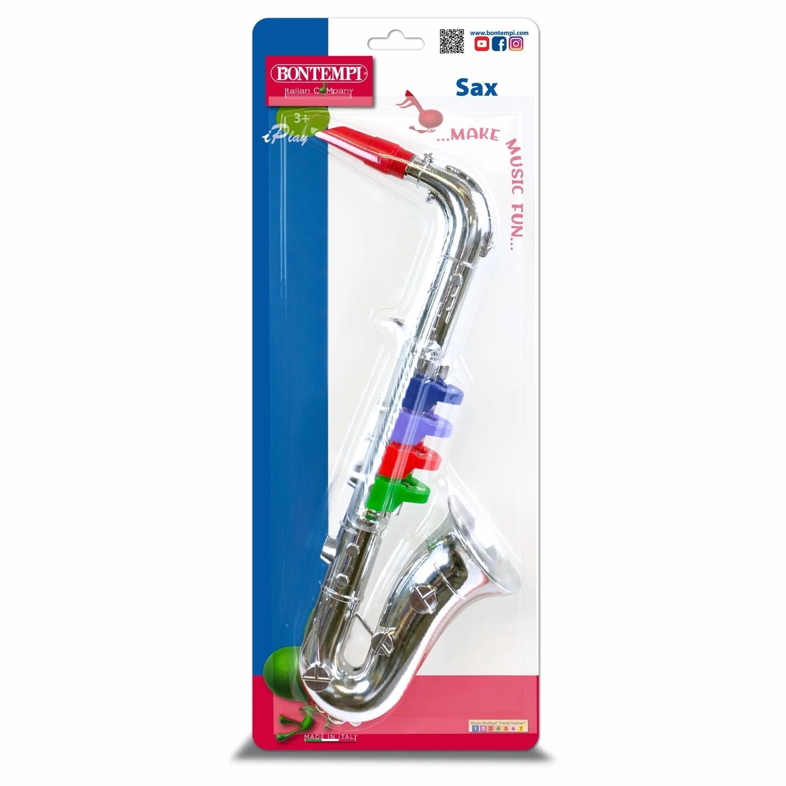 Bontempi 32 3902 saksofon, szary