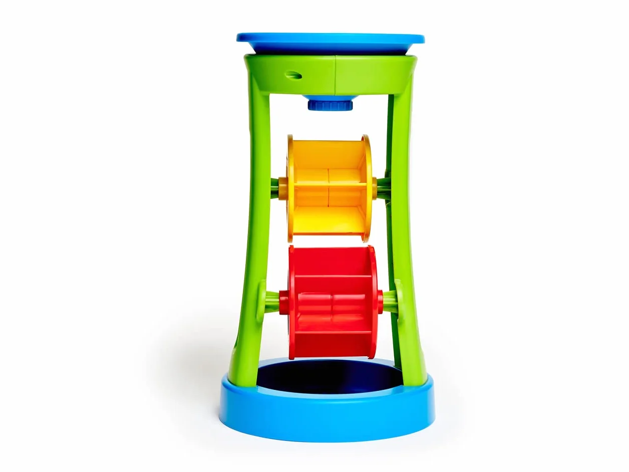 Hape E4046 Double Sand and Water Wheel - Beach and Bath Toys