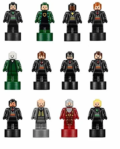 LEGO Harry Potter: zestaw 12 mikrofigów z zamku Hogwartu