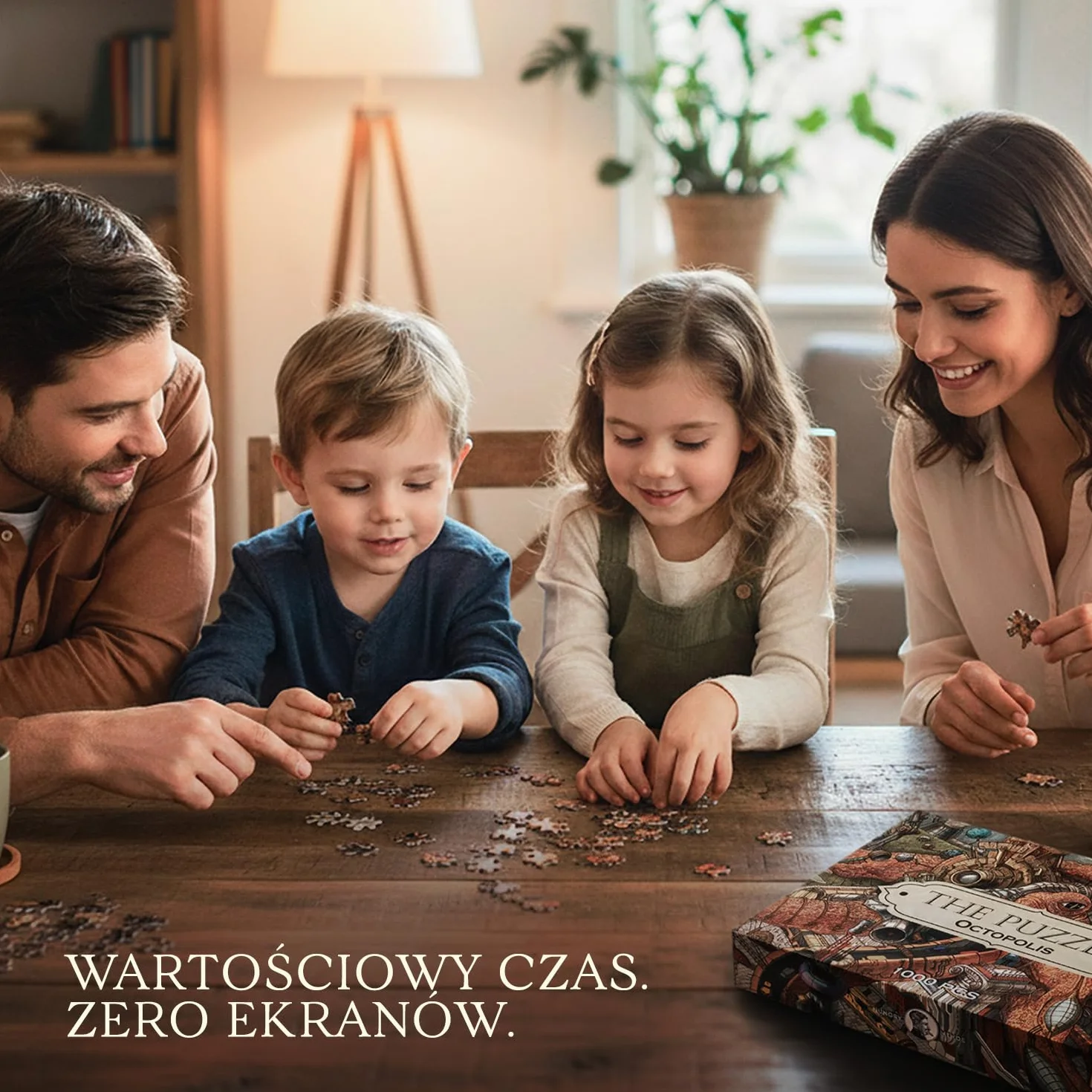 Octopolis 1000-Elementowe Puzzle dla Dorosłych z Motywem Ośmiornicy