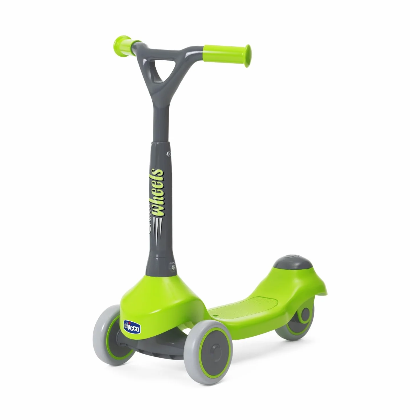 Chicco Hulajnoga dziecięca My First Scooter, 3 gumowane koła, antypoślizgowa, 2-4 lata, 20 kg