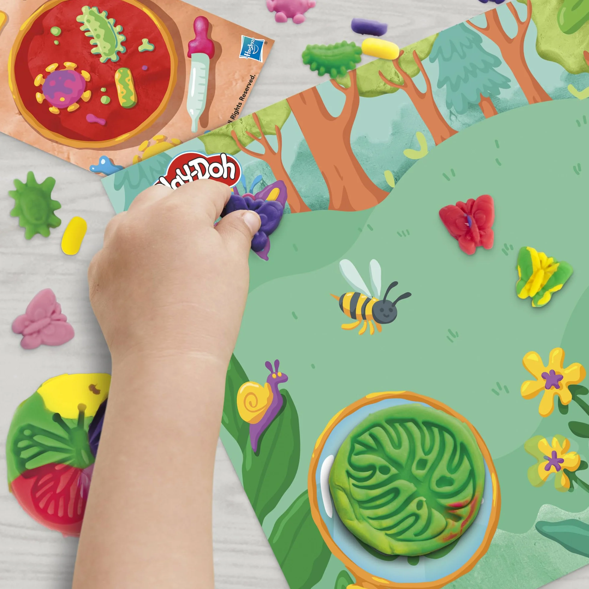 Zestaw do zabawy Podświetlany mikroskop Play-Doh