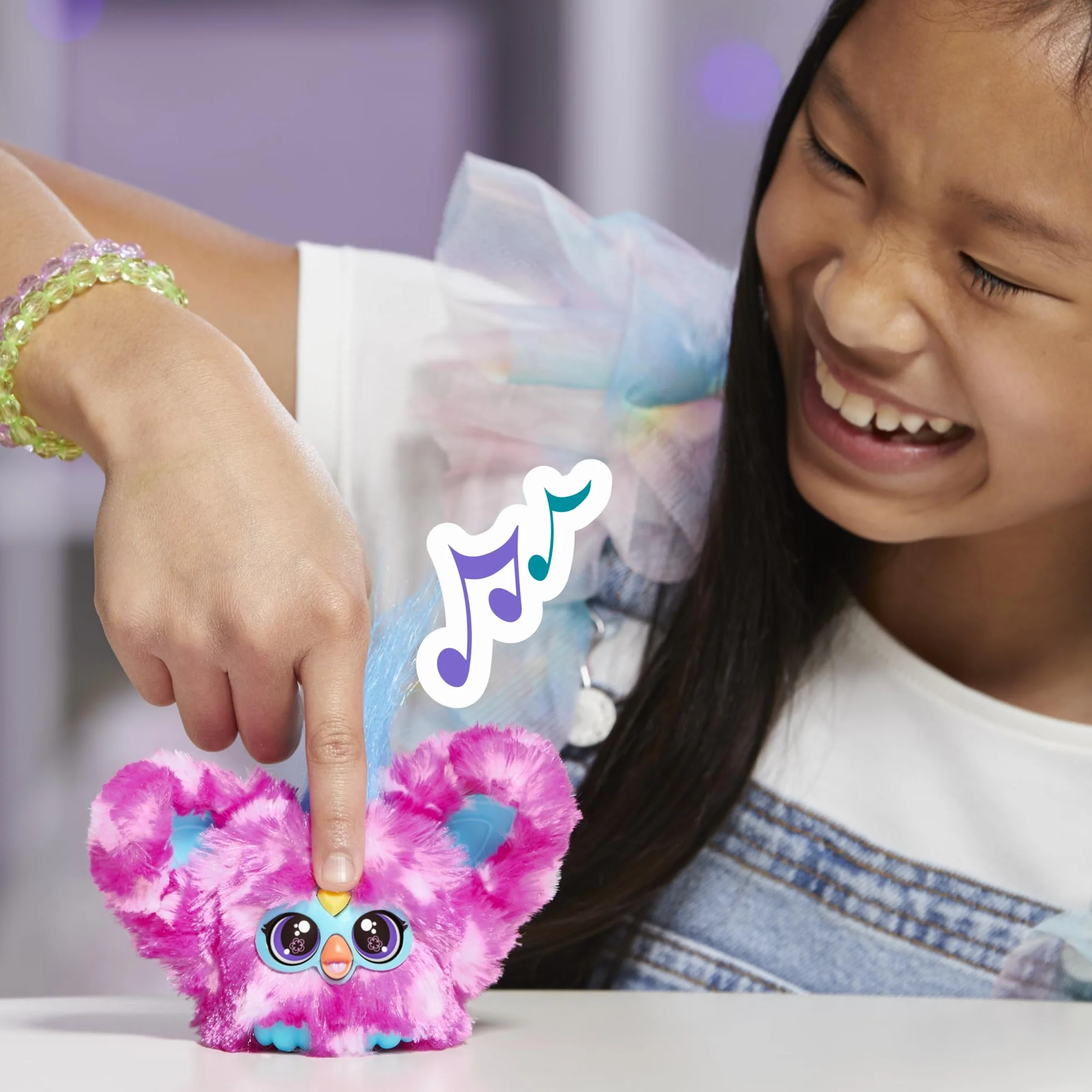 Furby Furblets Dah-Tee mini elektroniczna pluszowa zabawka