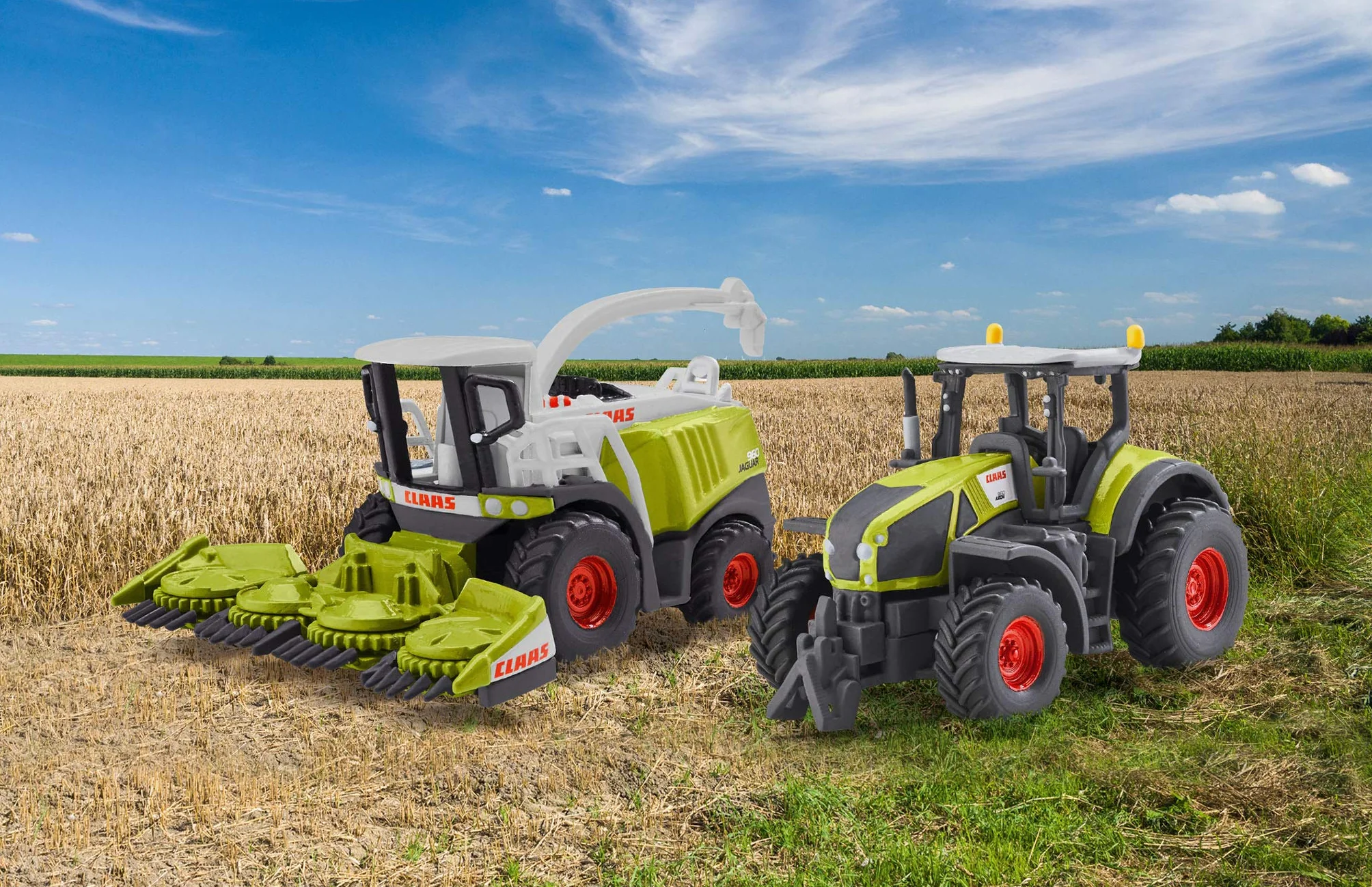Revell - Claas Axion 960 Zdalnie Sterowany Ciągnik, Zielony, Od 8 Lat,23488