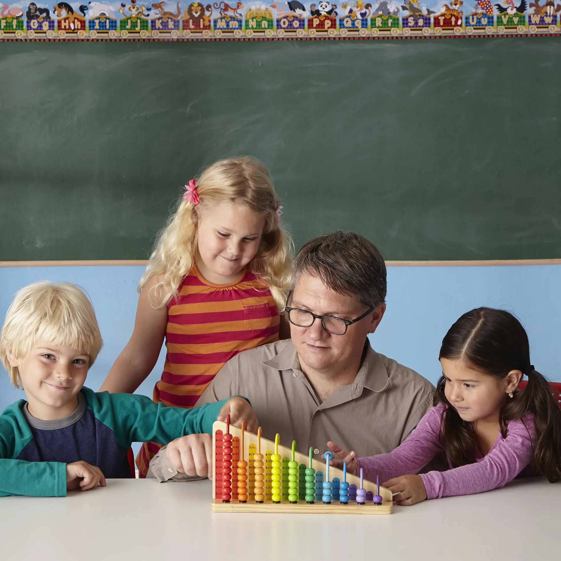 Melissa & Doug – liczydło do odejmowania | zabawka rozwojowa | motoryka | 2+ | prezent dla chłopca lub dziewczynki
