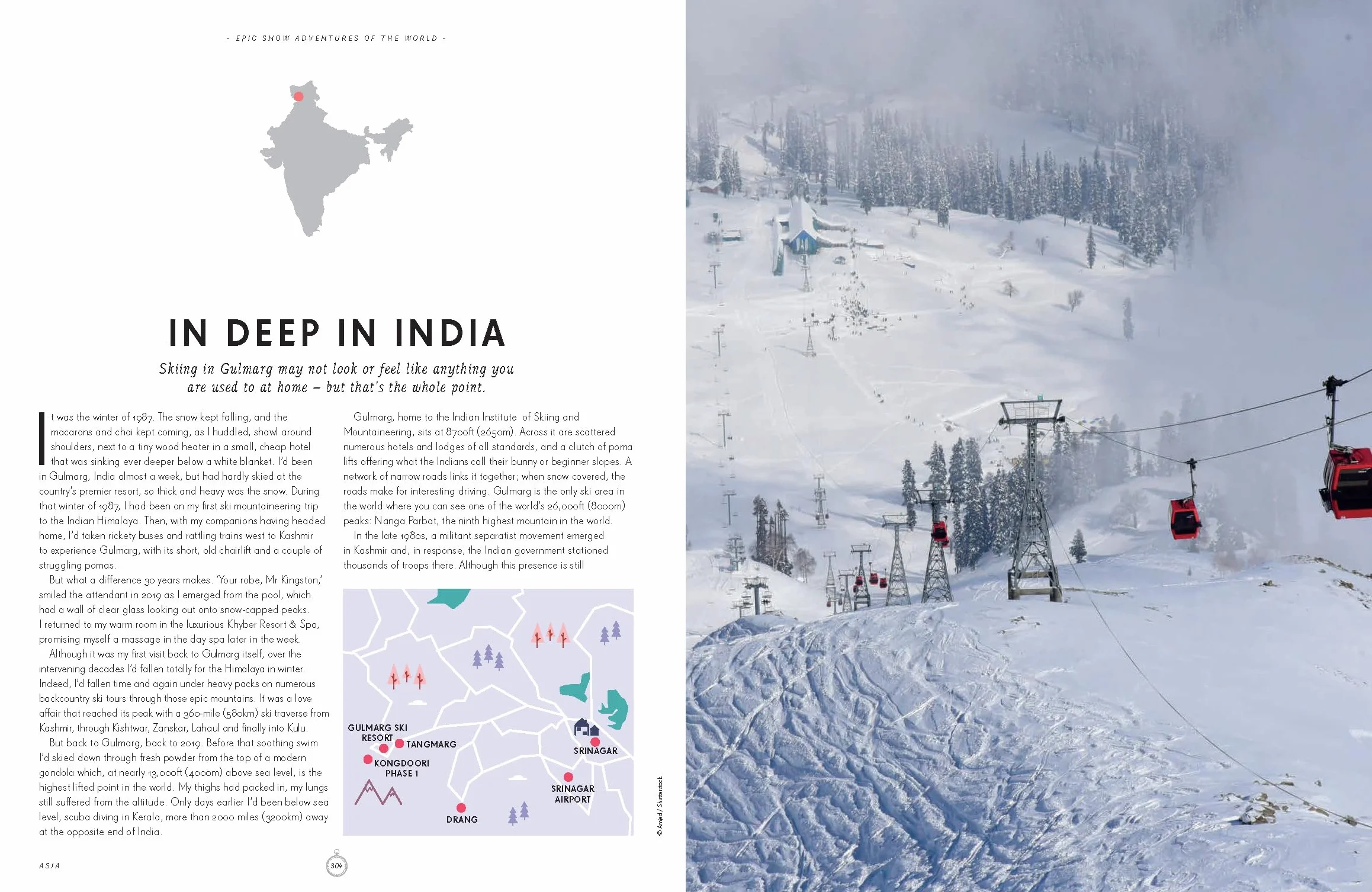 Epic Snow Adventures of the World 1ed - anglais: 200 Amazing Winter Adventures Across the Globe | Easy & Challenging Experiences | Expert Travel Tips | Stunning Photography