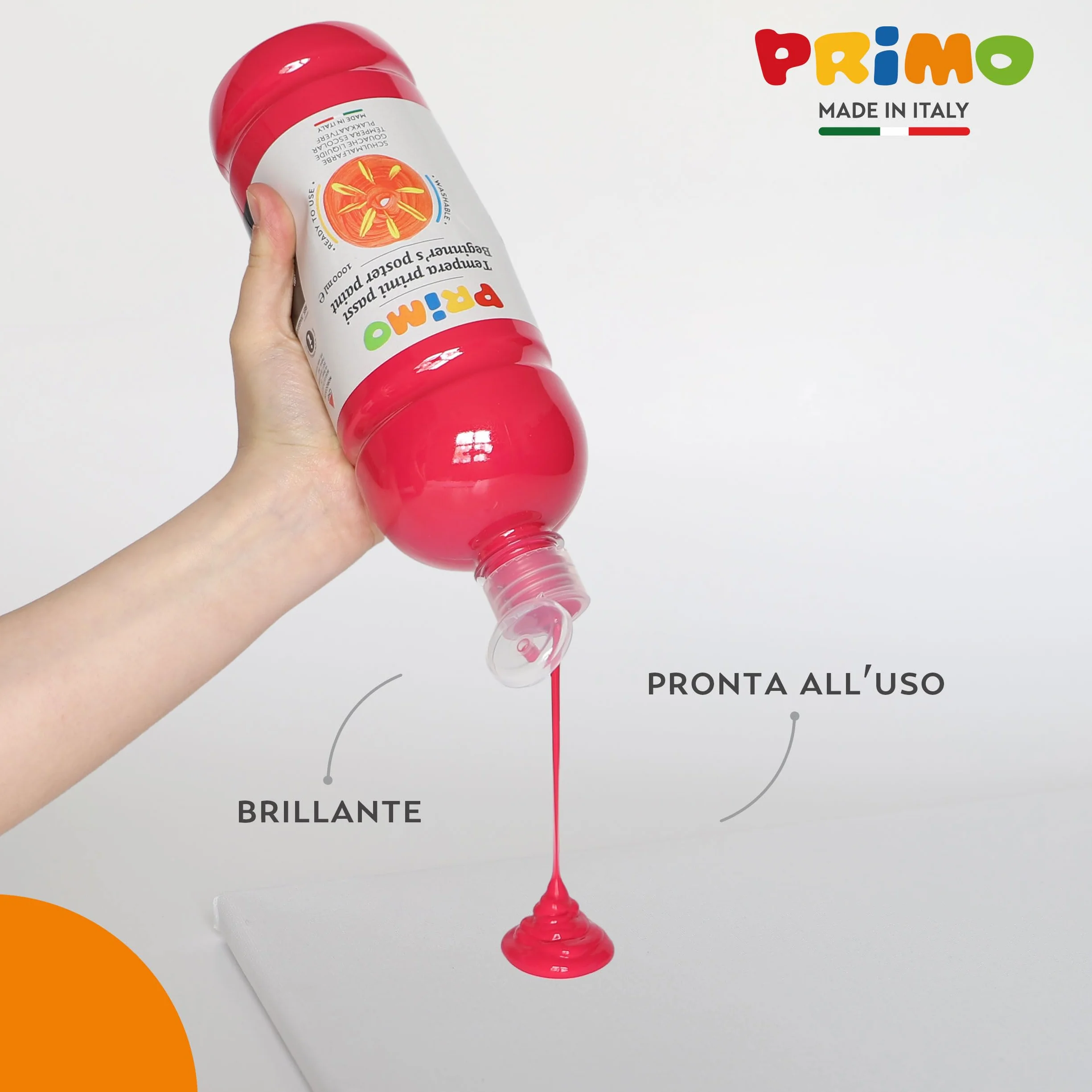 Pierwszy, temperowanie pierwszych kroków, butelka 1000 ml, kolor purpurowy