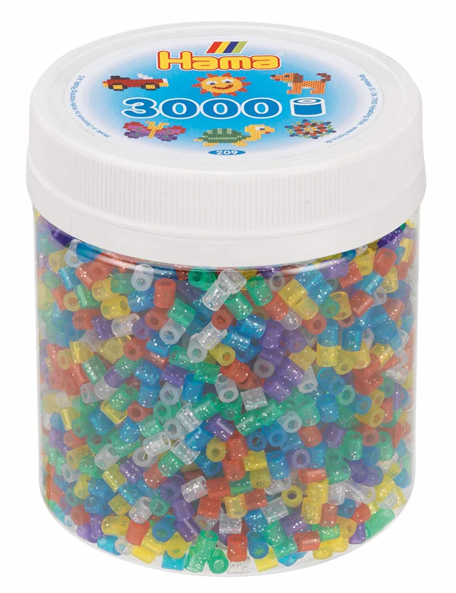 Hama 209-54 3000 pereł midi wielokolorowy