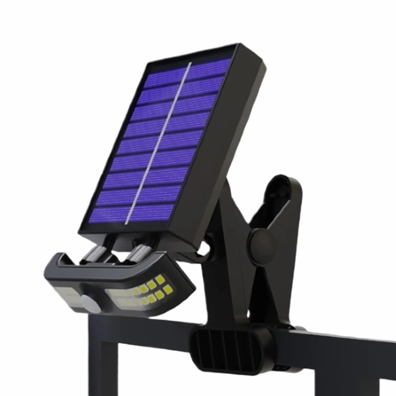 Lampy solarne na zewnątrz, klipsy solarne do użytku na zewnątrz, reflektor ogrodowy, czujnik ruchu, oświetlenie ogrodzenia, do trawnika, podjazdów, werandy, basenu, balkonu, podwórka, domu